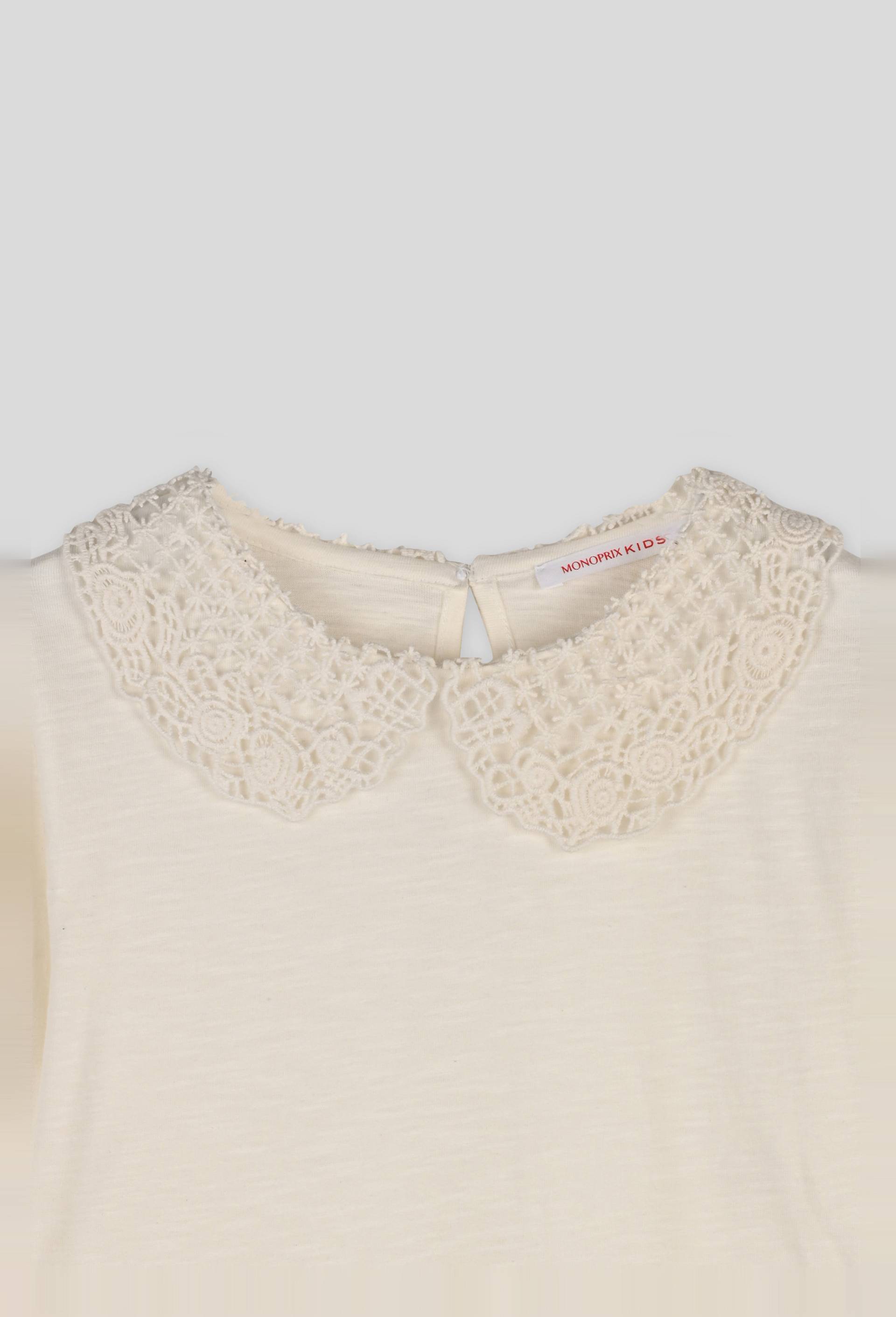 Tee-shirt en coton BIO, Ecru, large image number 2