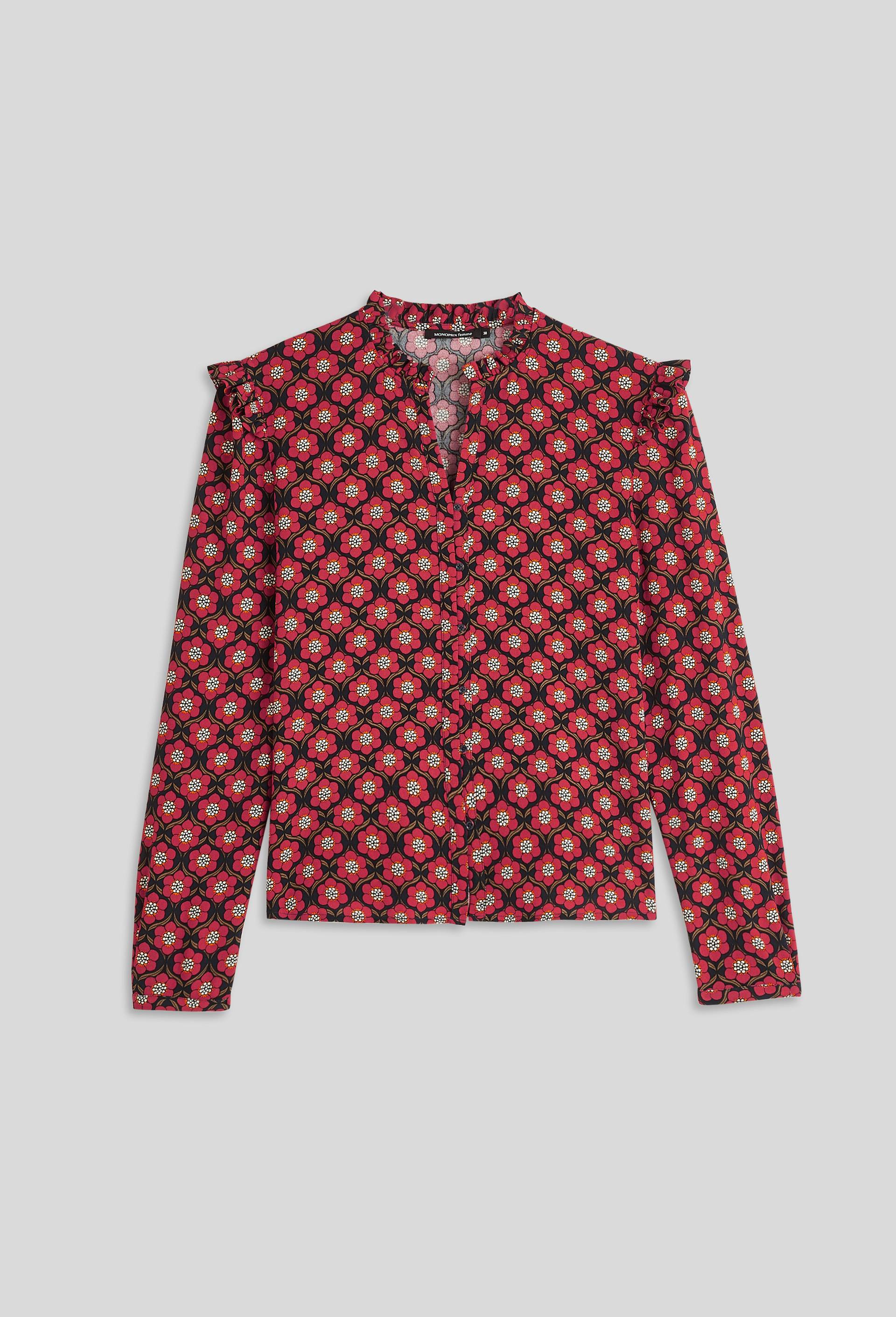 Blouse, Bleu fonc&eacute;, large image number 2