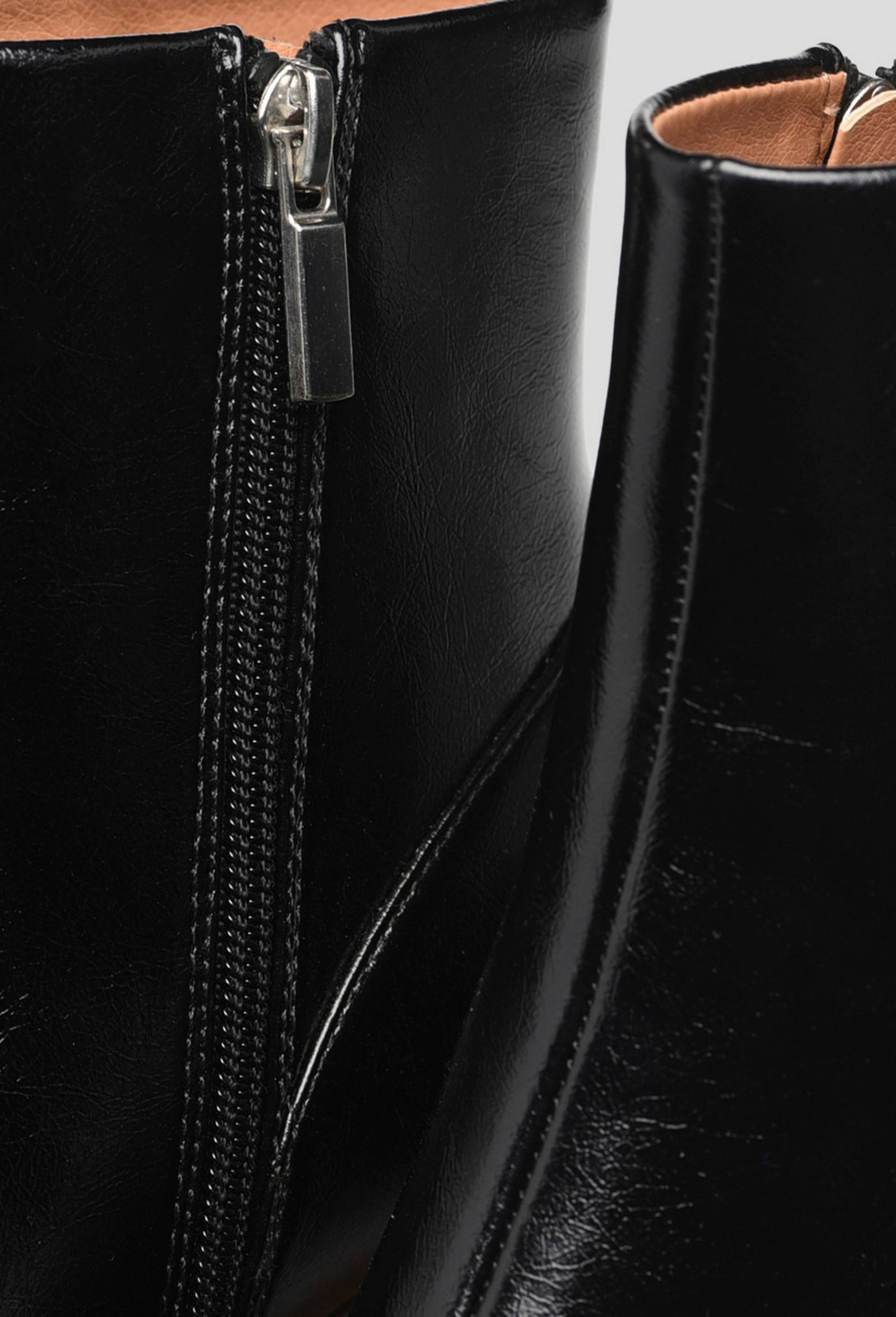 Bottines &agrave; talons en bois, Noir, large image number 2
