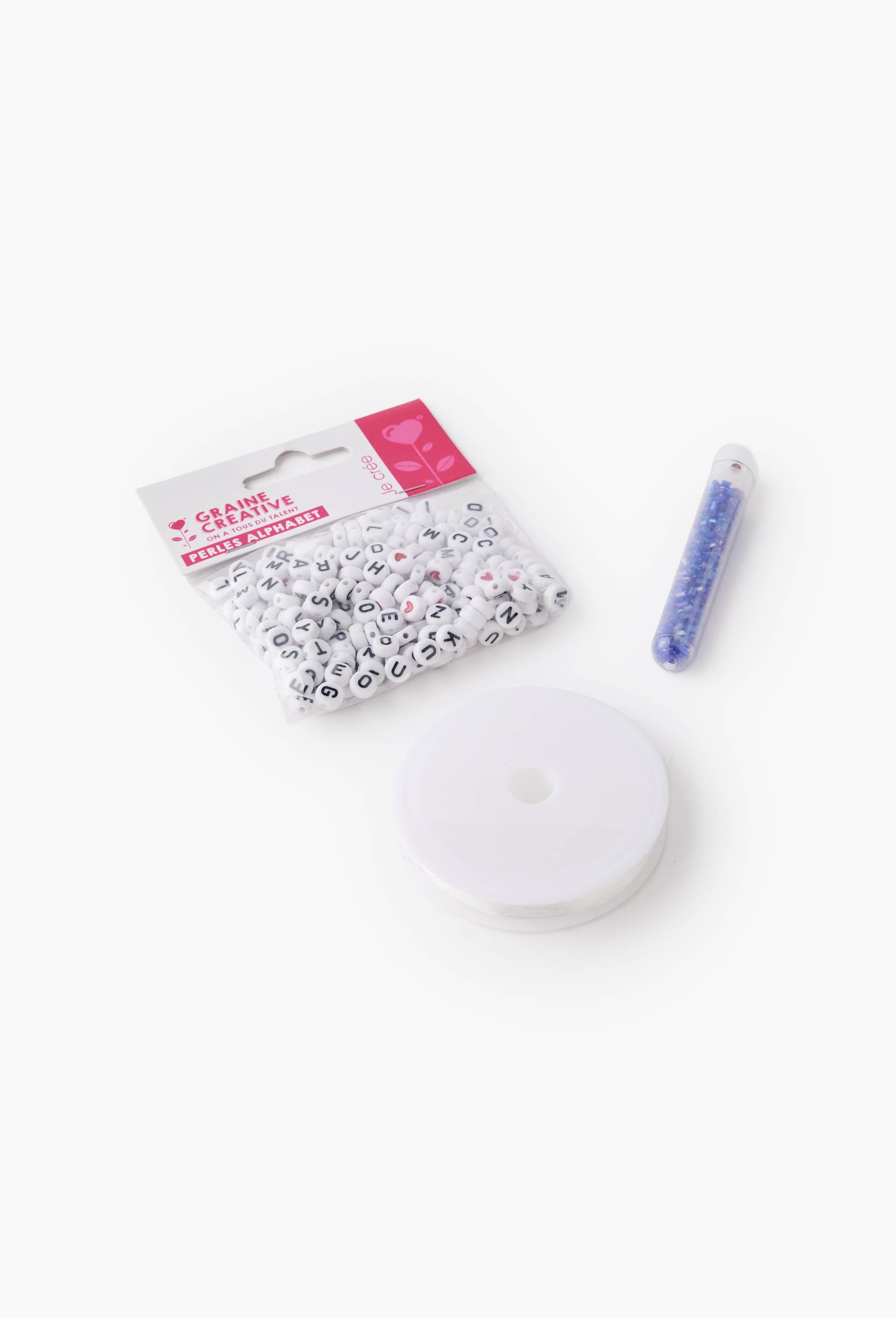 Kit Bracelet BFF, Blanc, large image number 0