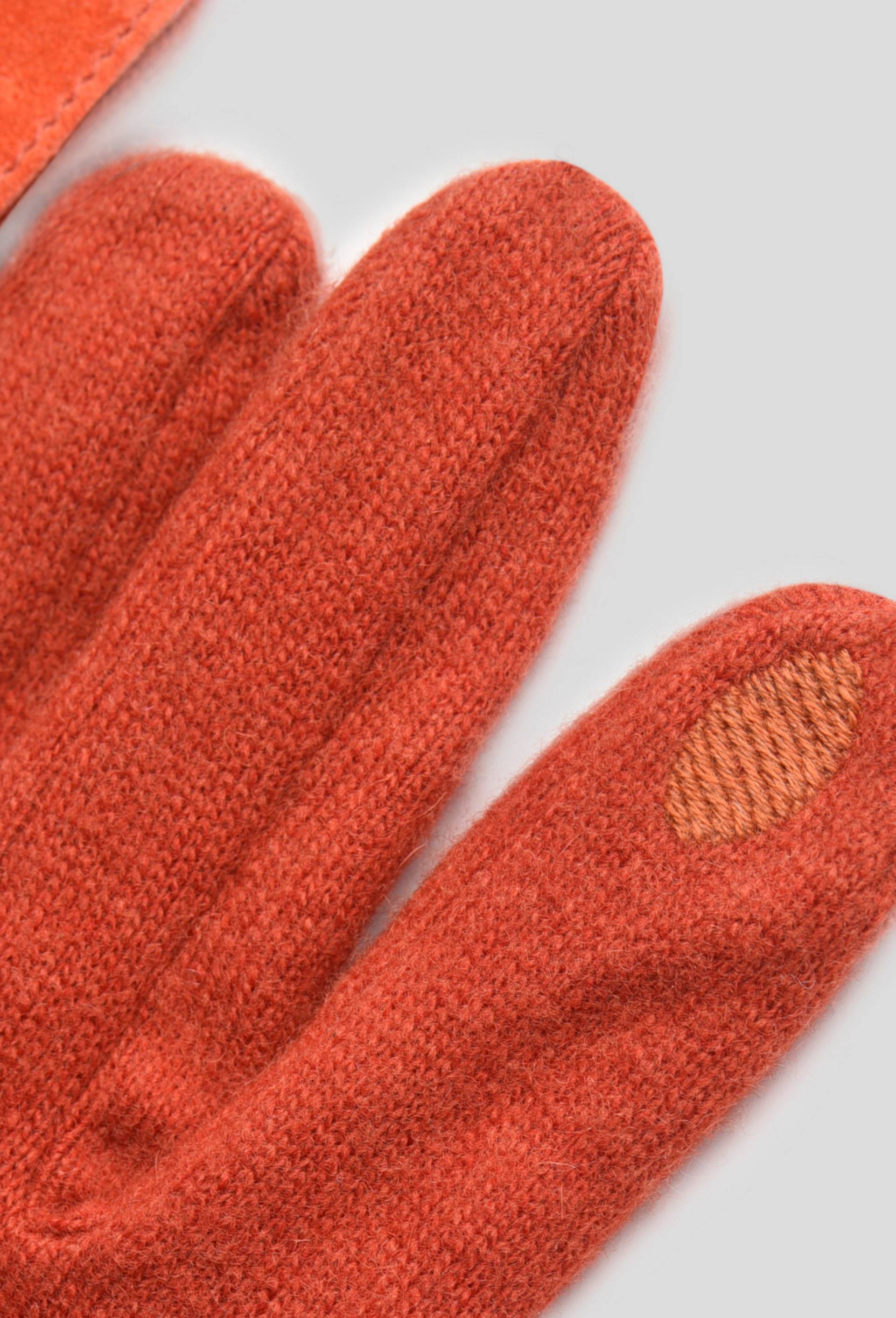 Gants en cuir, Rouge, large image number 1