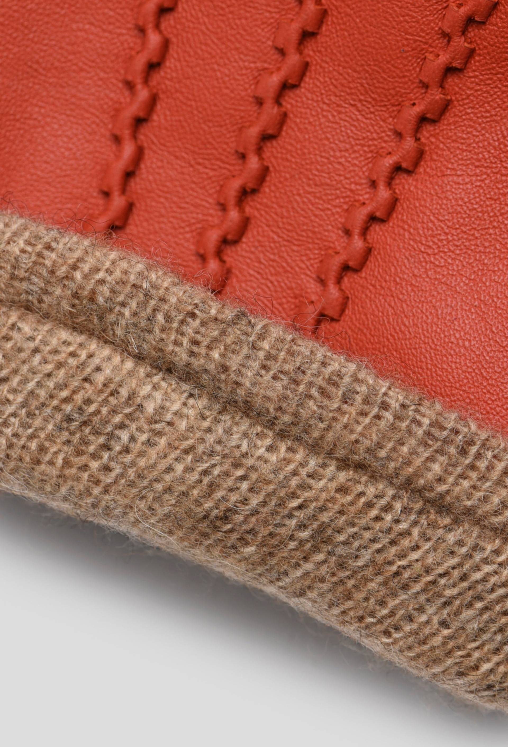 Gants en cuir, Rouge, large image number 1