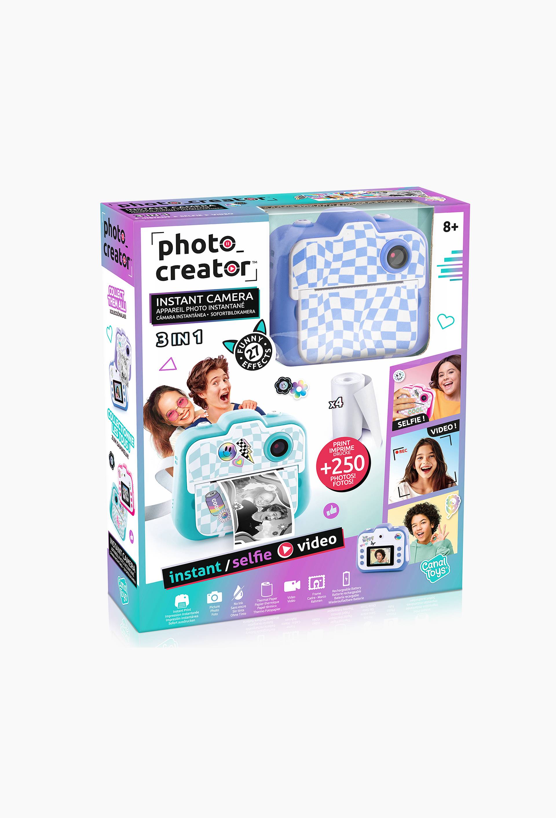 Appareil photo Creator, Bleu fonc&eacute;, large image number 0