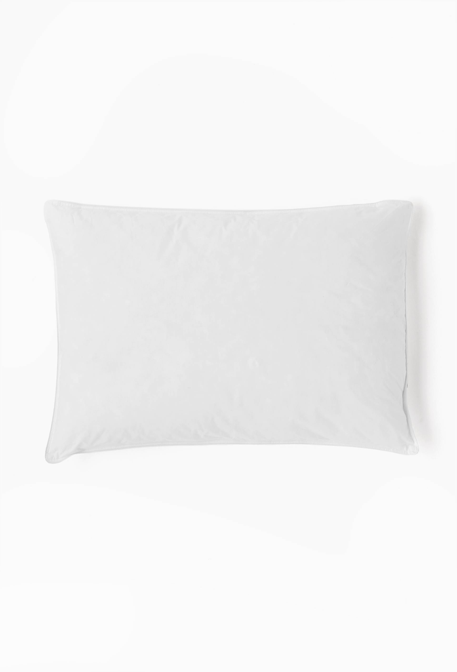 Oreiller rectangulaire &agrave; m&eacute;moire de forme, anti acariens, 50x70cm, 50%polyester, 50%polyur&eacute;thane, Blanc, large image number 0.0