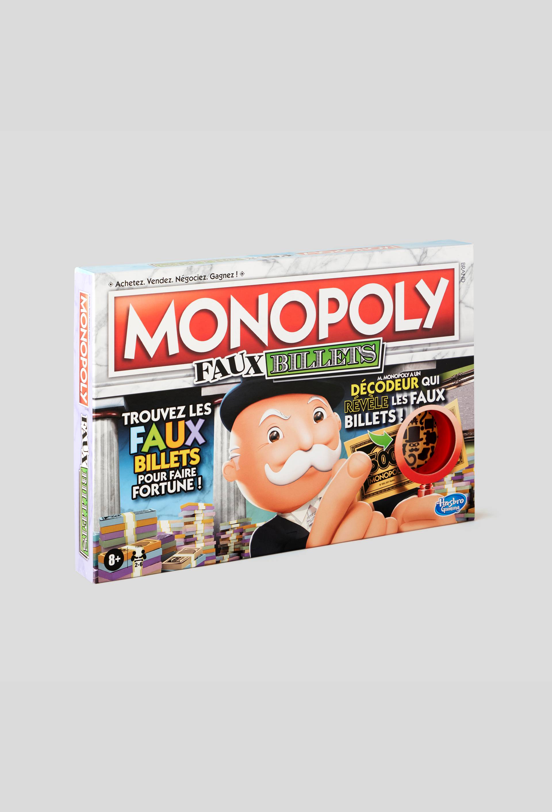 Monopoly faux billets, Blanc, large image number 0