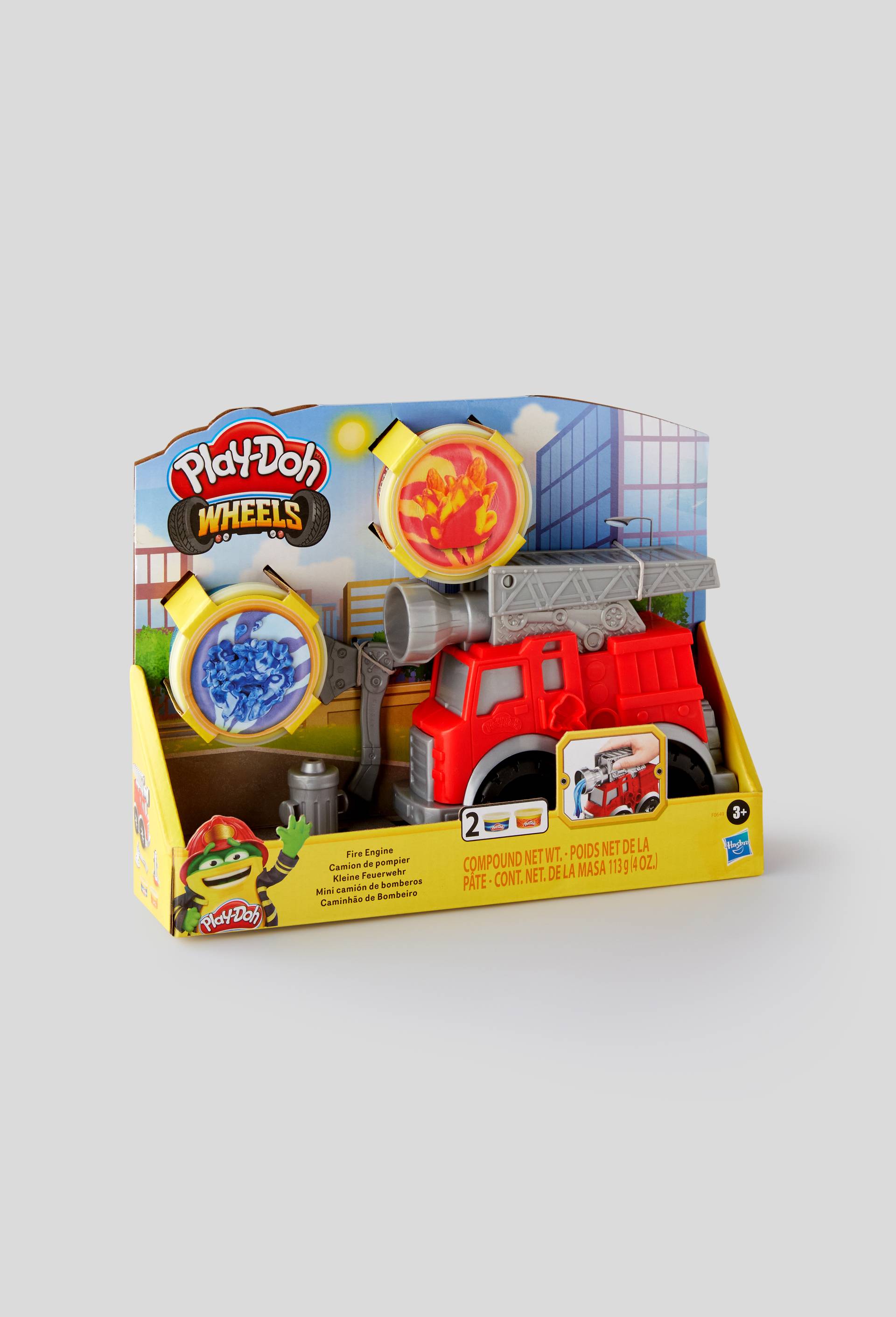 Play-Doh wheels camion de pompier, Rouge, large image number 0
