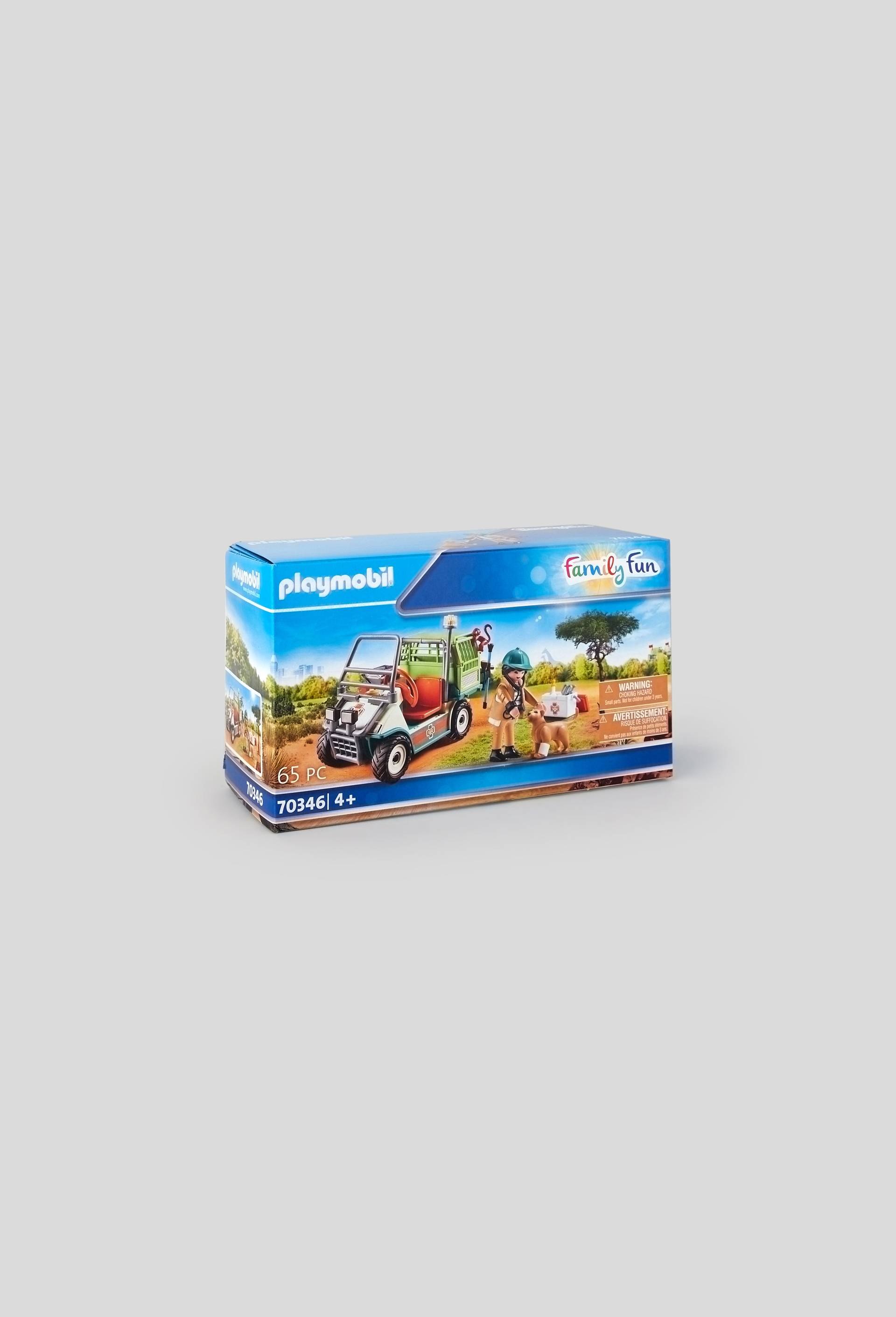Vétérinaire et véhicule tout terrain - Playmobil 70346, Bleu foncé, large image number 0