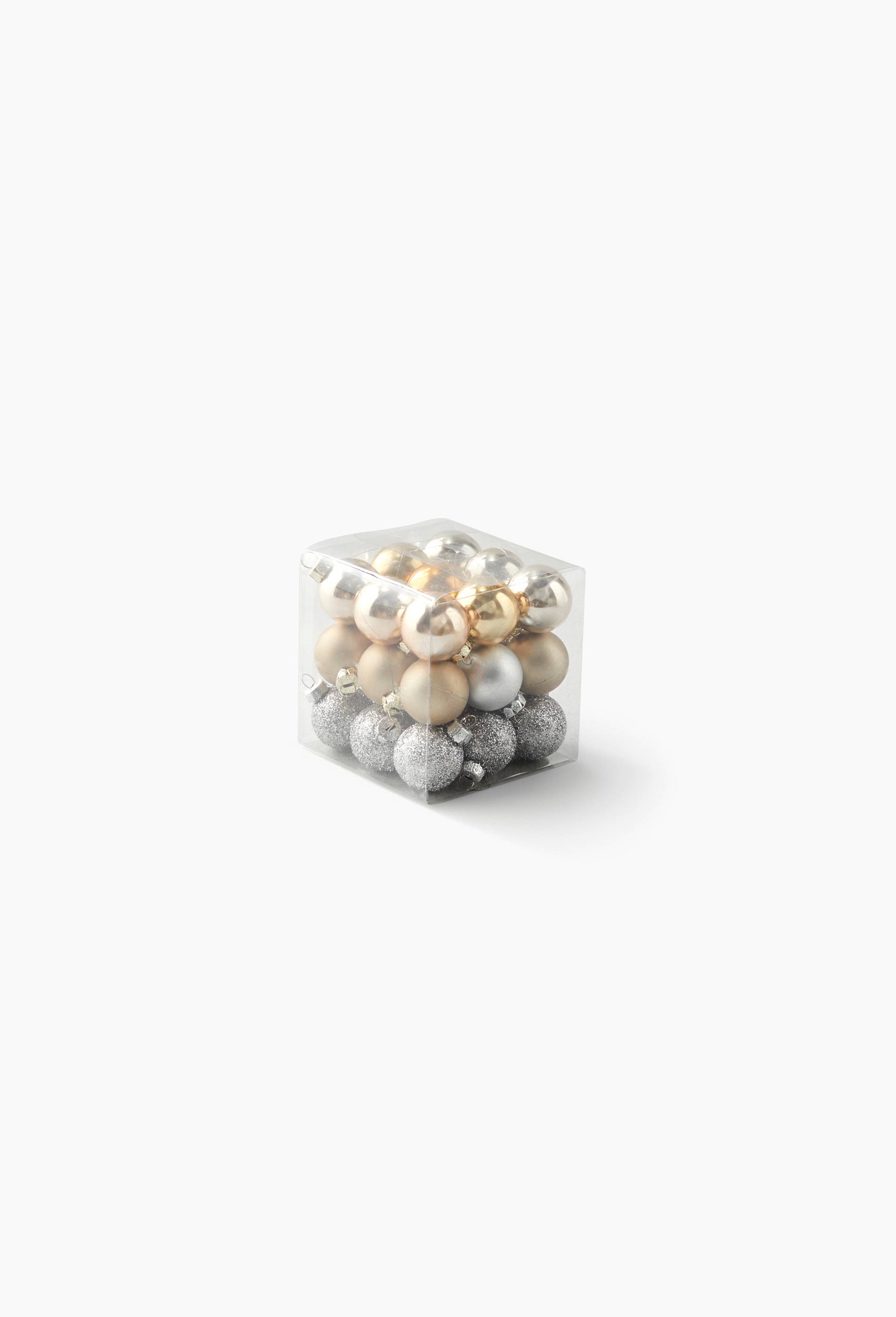 Boite de 27 boules plastiques, 30 mm, Multicolore, large image number 0.0