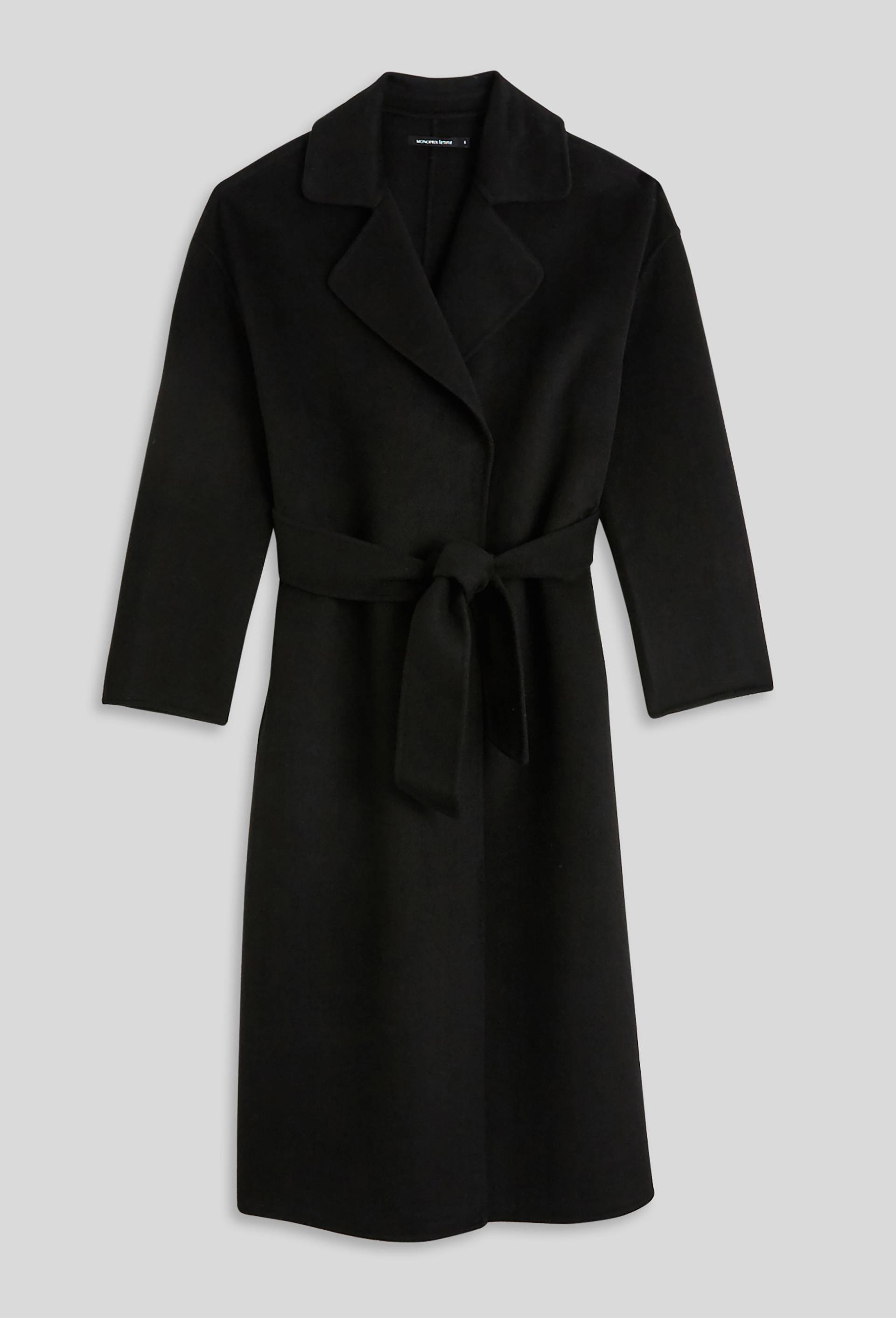 Manteau style peignoir double face, Noir, large image number 3.0