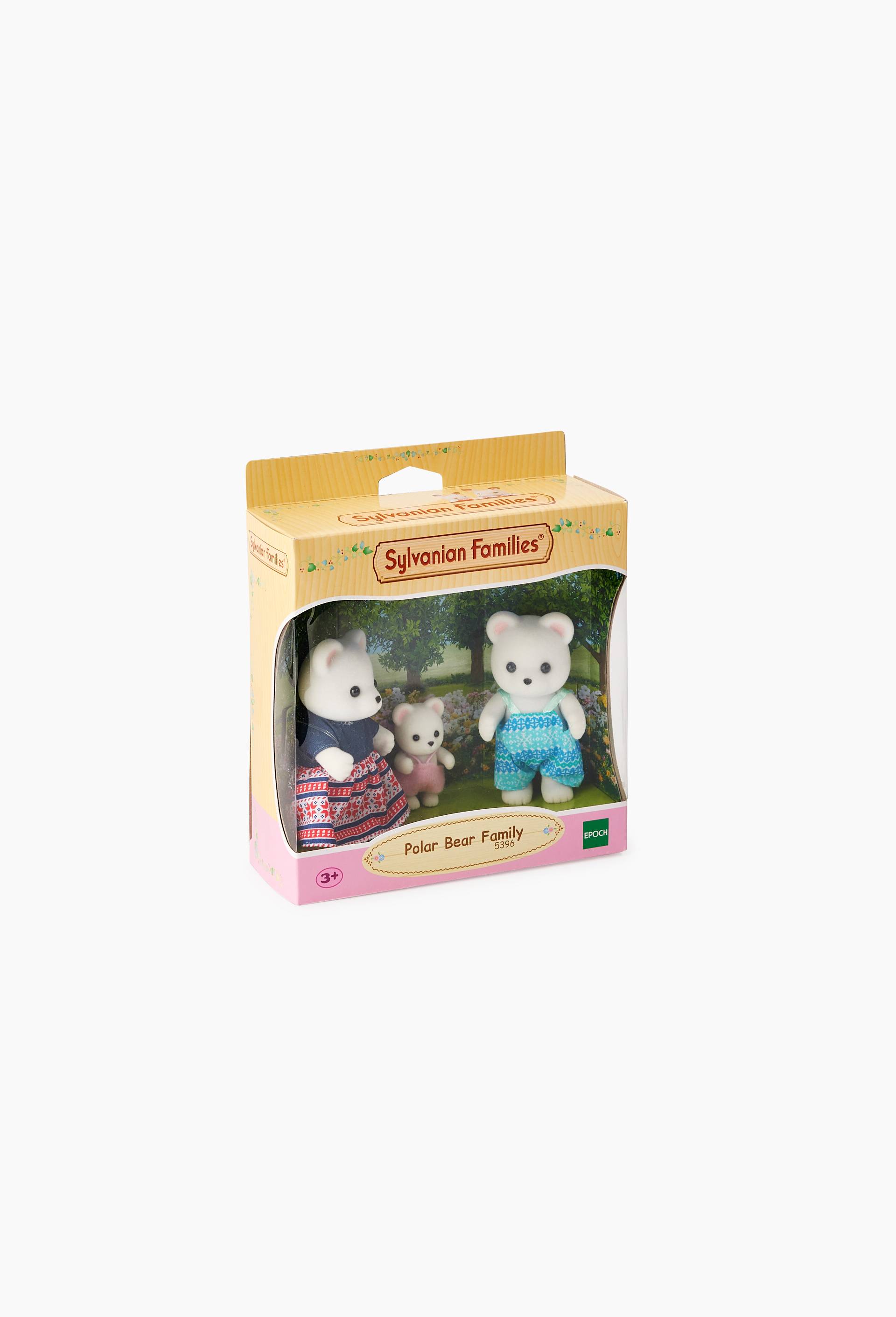 La famille ours polaire  - Sylvanian Families, Brun clair, large image number 0