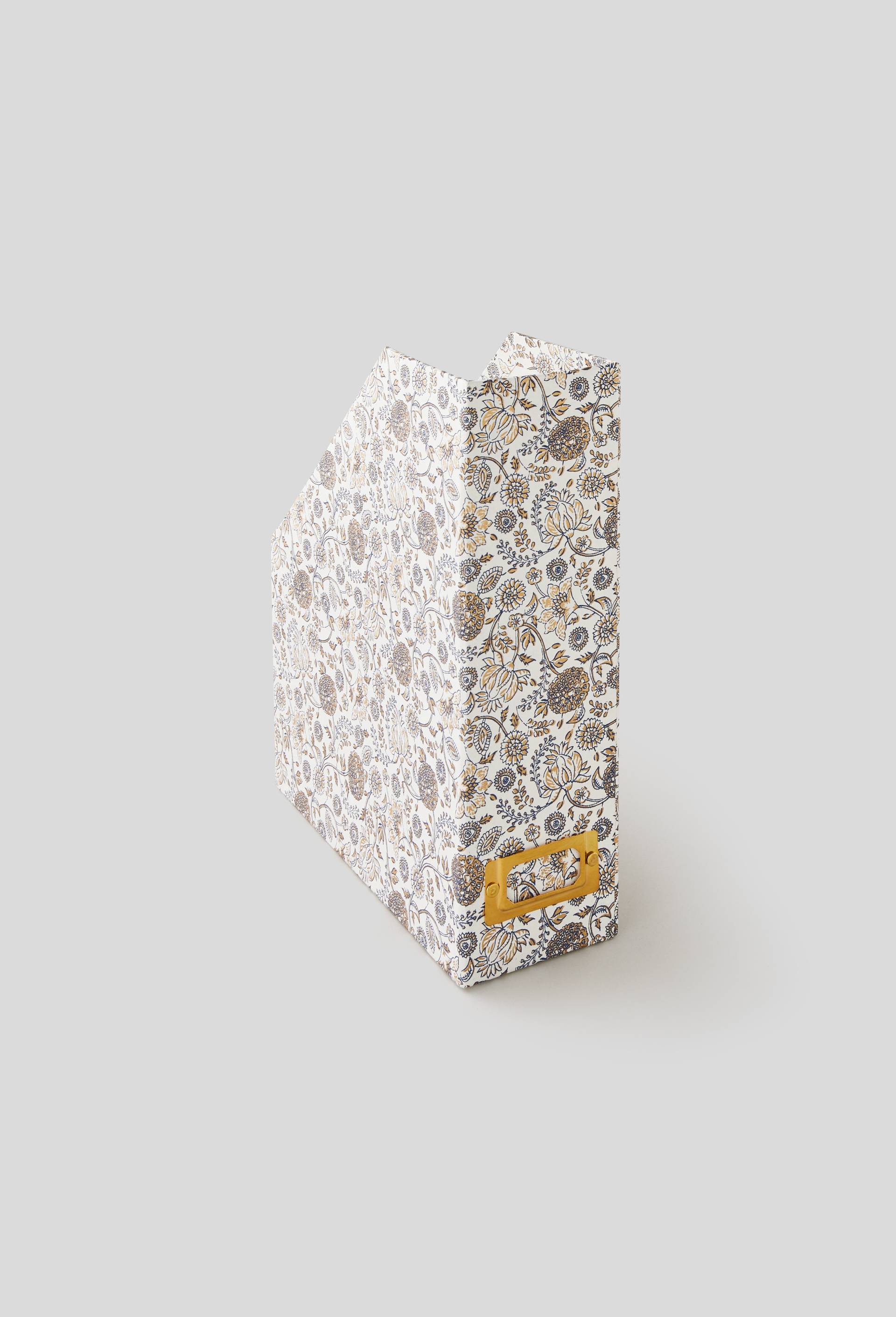 Porte revues, 8,5x24,5x30cm,carton, Brun clair, large image number 0