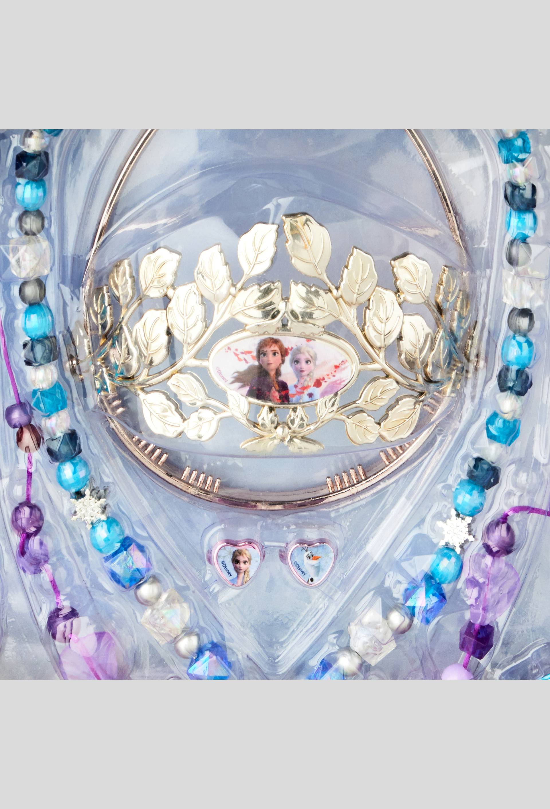 Coffret 15 pièces bijoux la Reine des Neiges, Bleu foncé, large image number 1