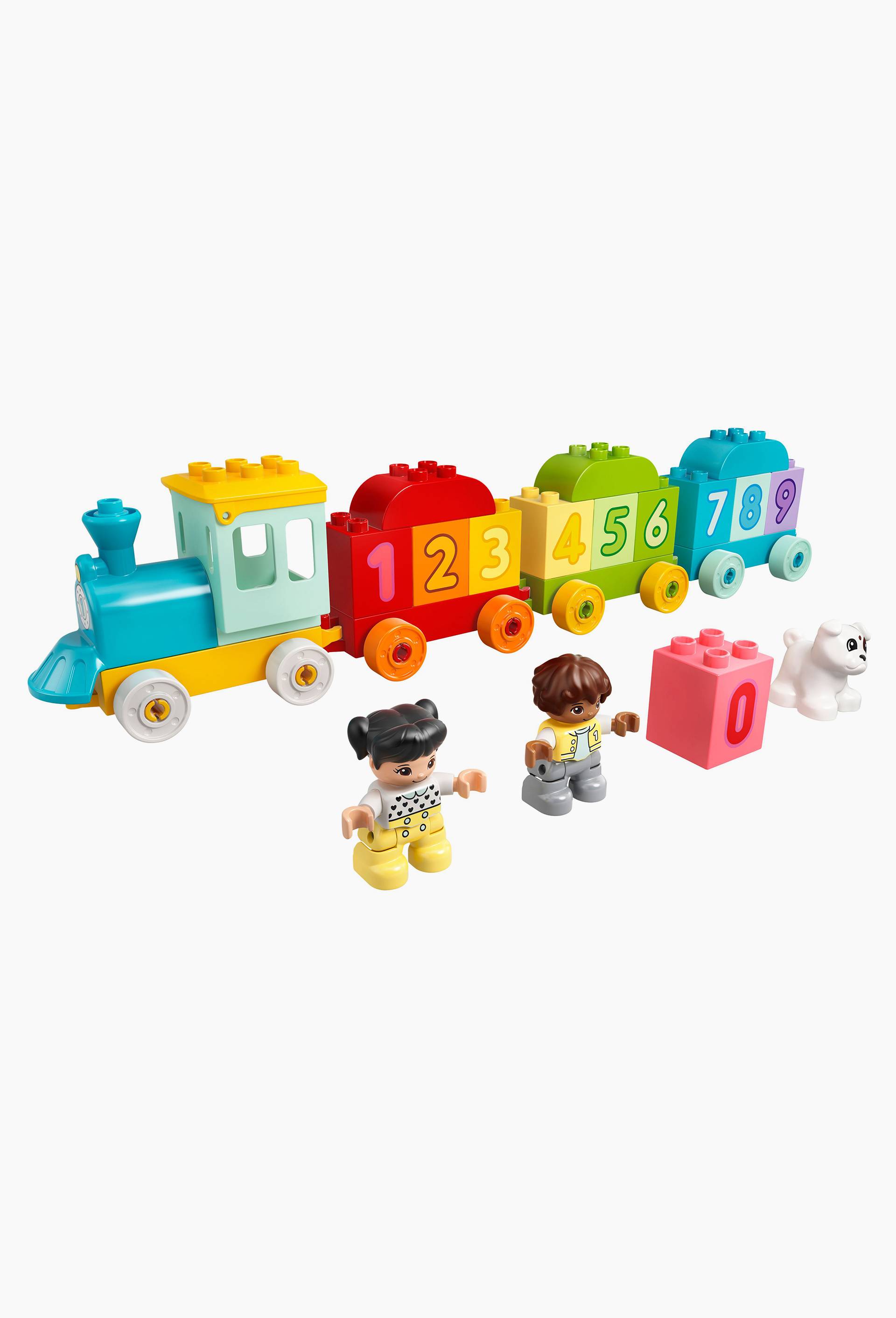 LEGO&reg; DUPLO - Le train des chiffres, Bleu fonc&eacute;, large image number 0