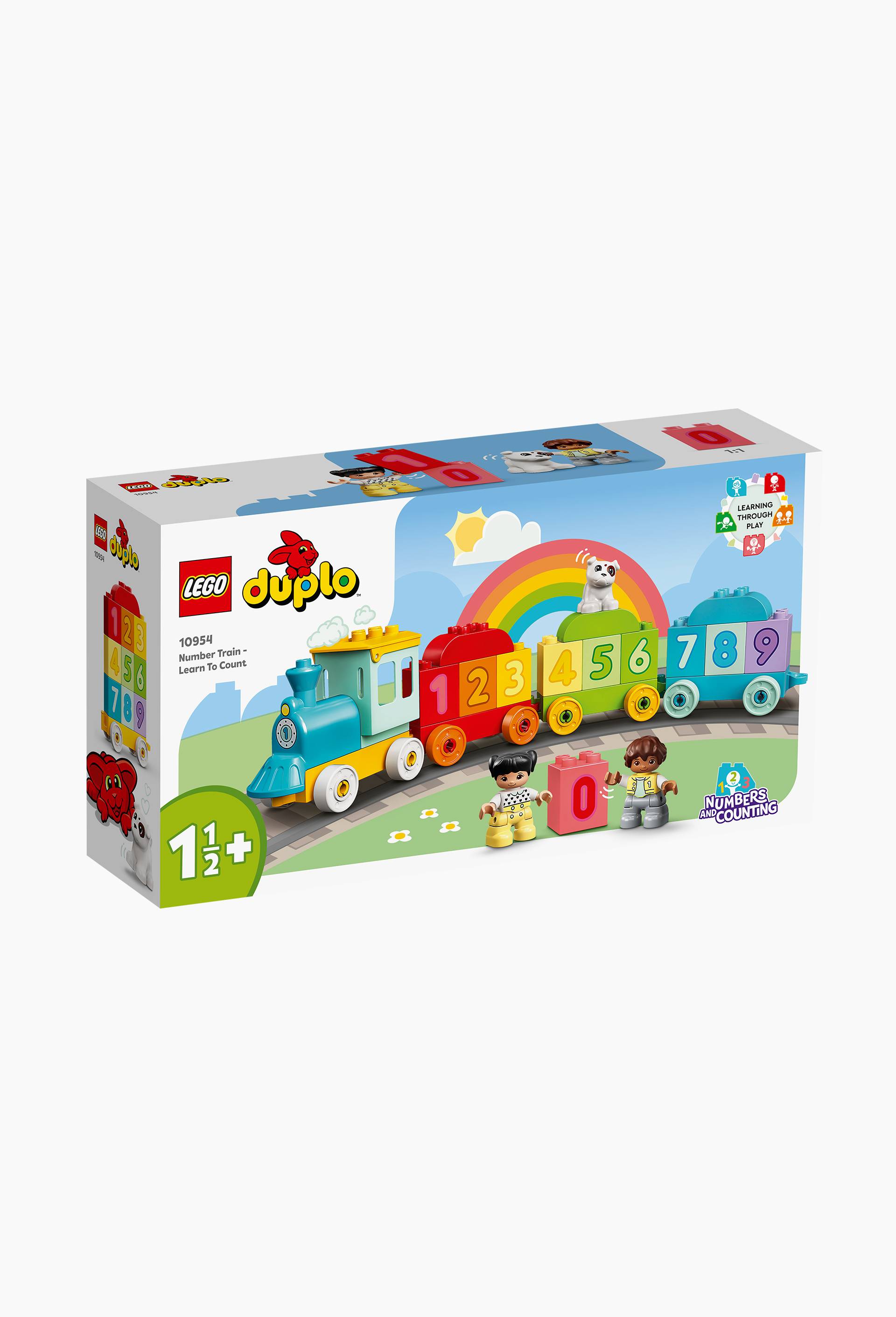 LEGO&reg; DUPLO - Le train des chiffres, Bleu fonc&eacute;, large image number 1