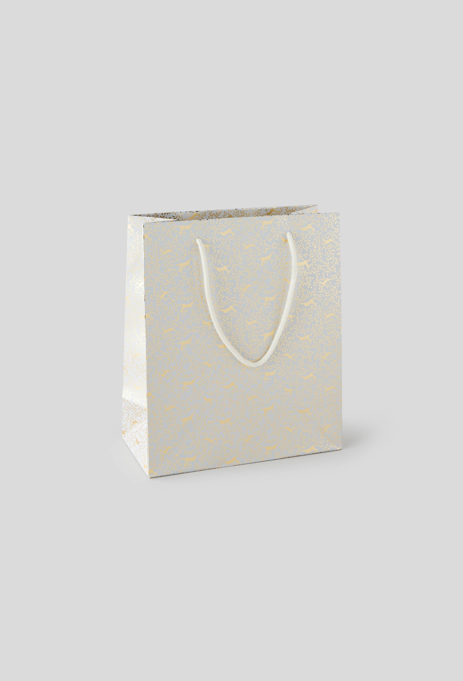 Sac cadeau, taille M, Blanc, large image number 0