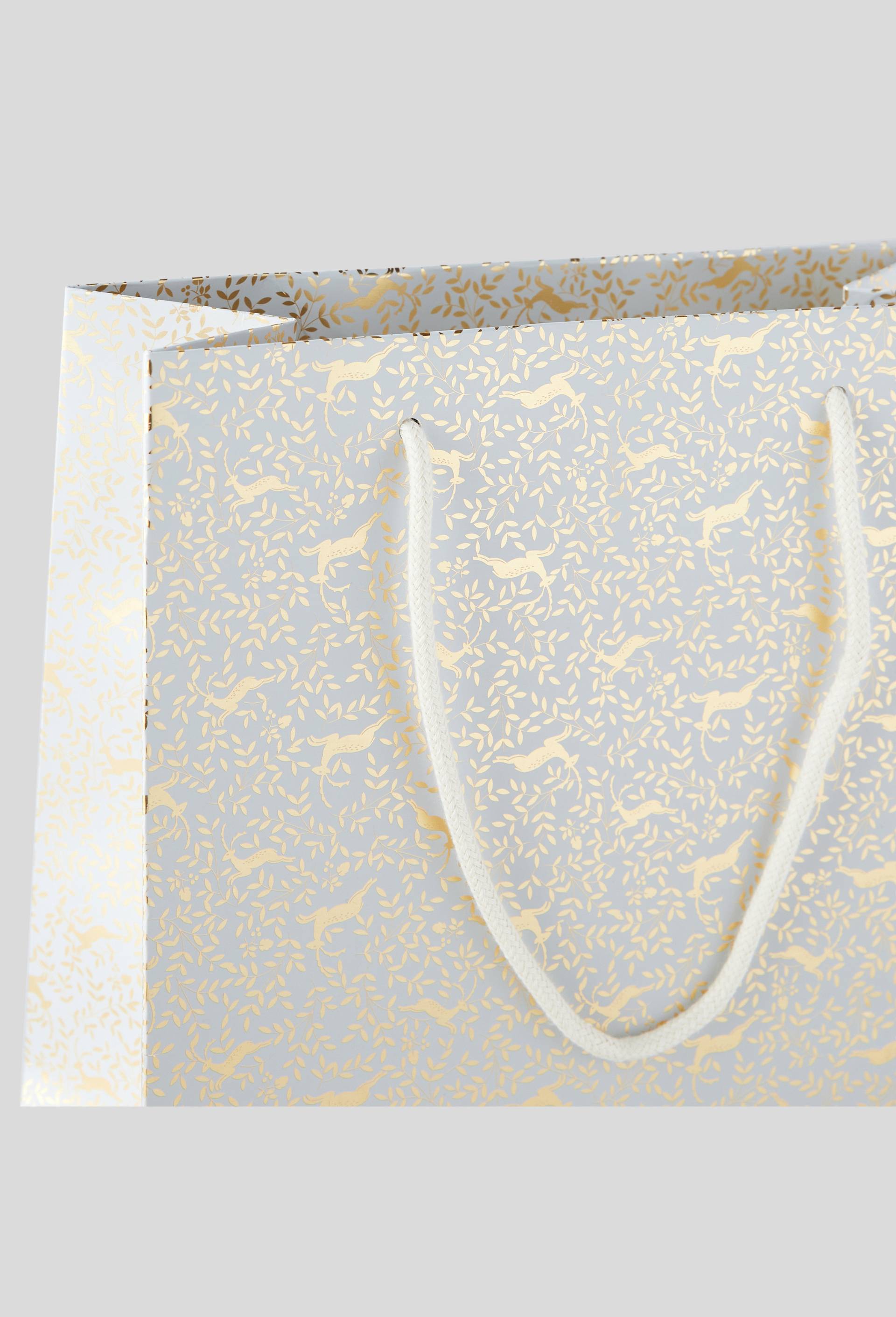 Sac cadeau, taille M, Blanc, large image number 1