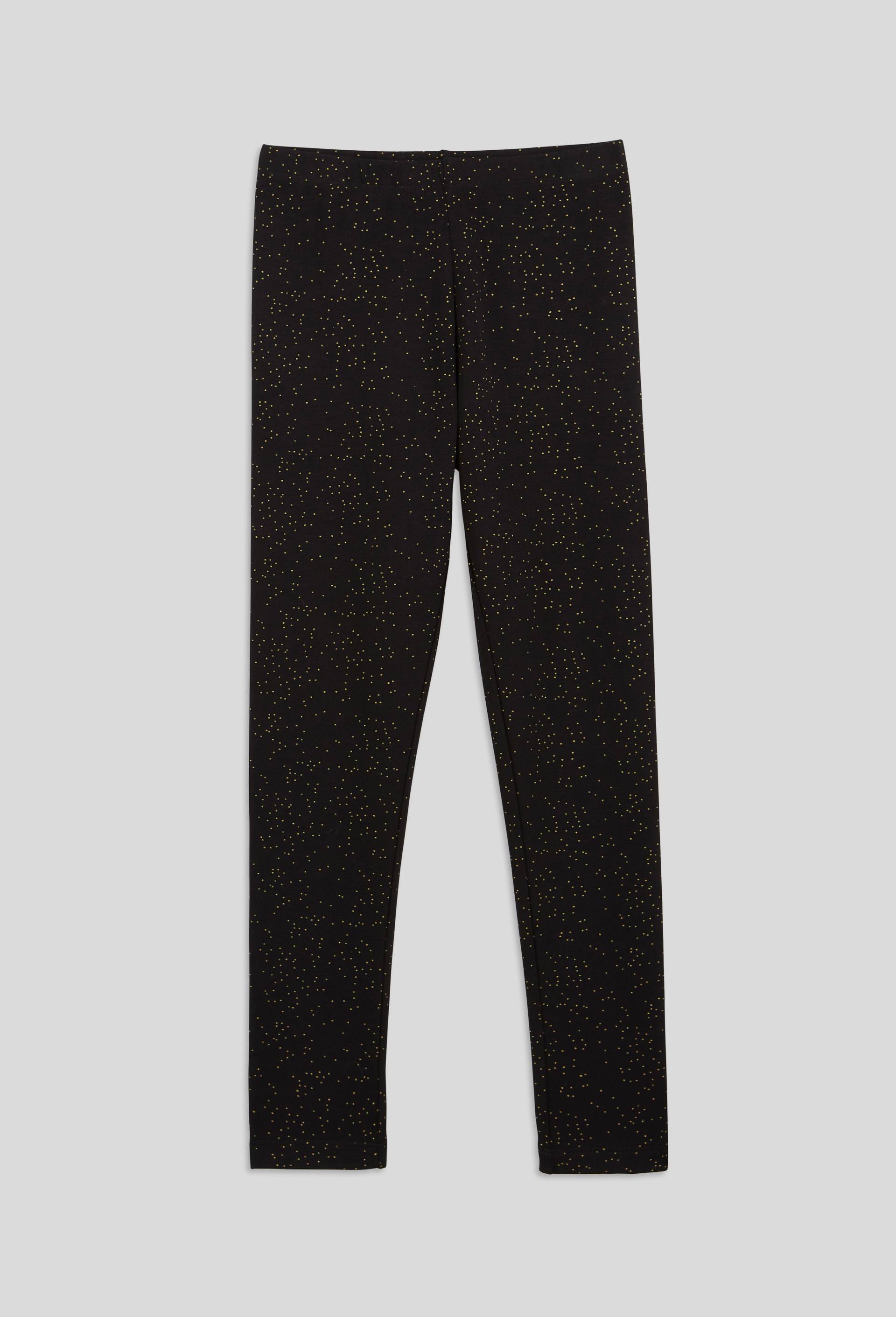 Legging chaud paillet&eacute;, Noir, large image number 0.0