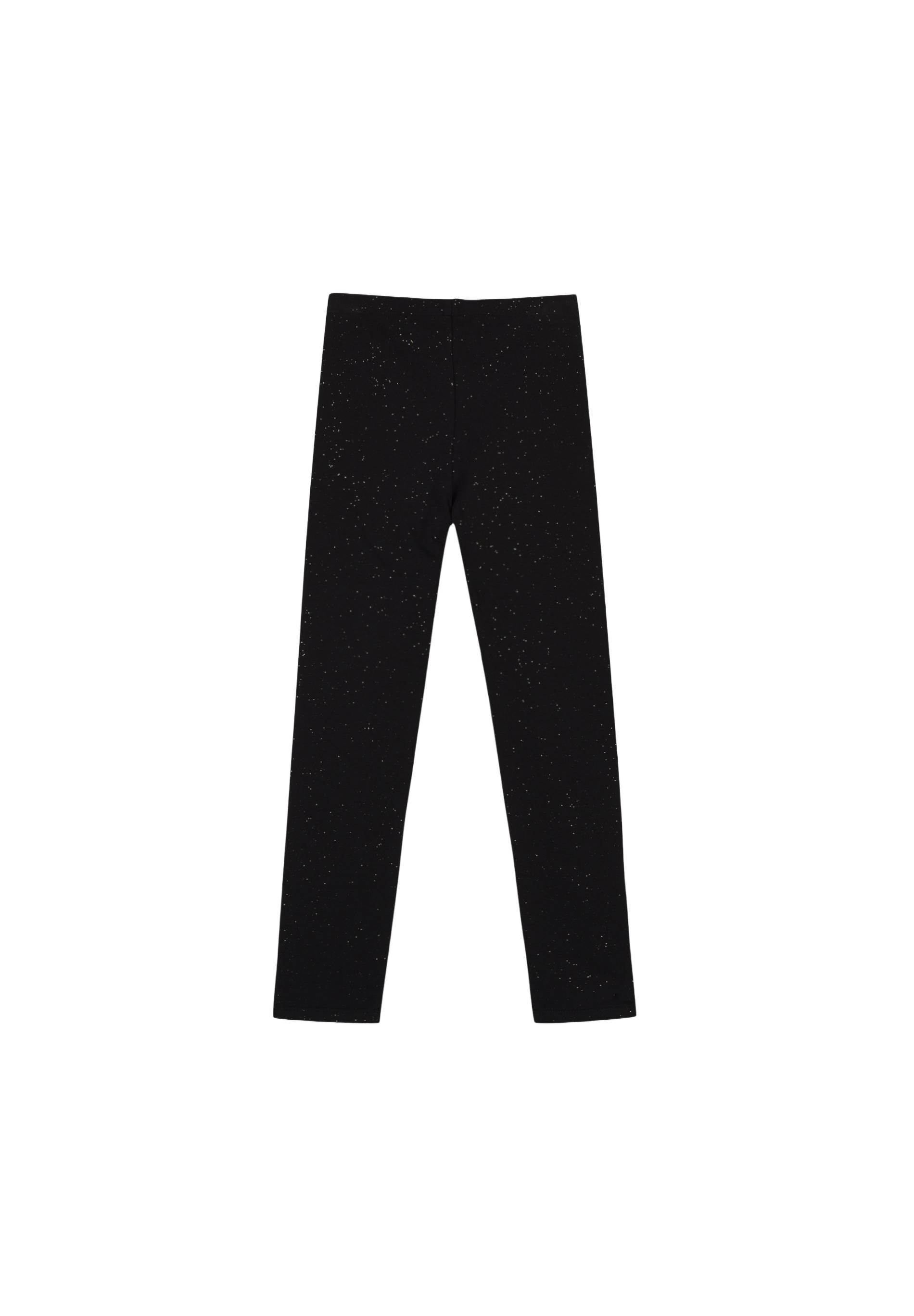 Legging chaud paillet&eacute;, Noir, large image number 4