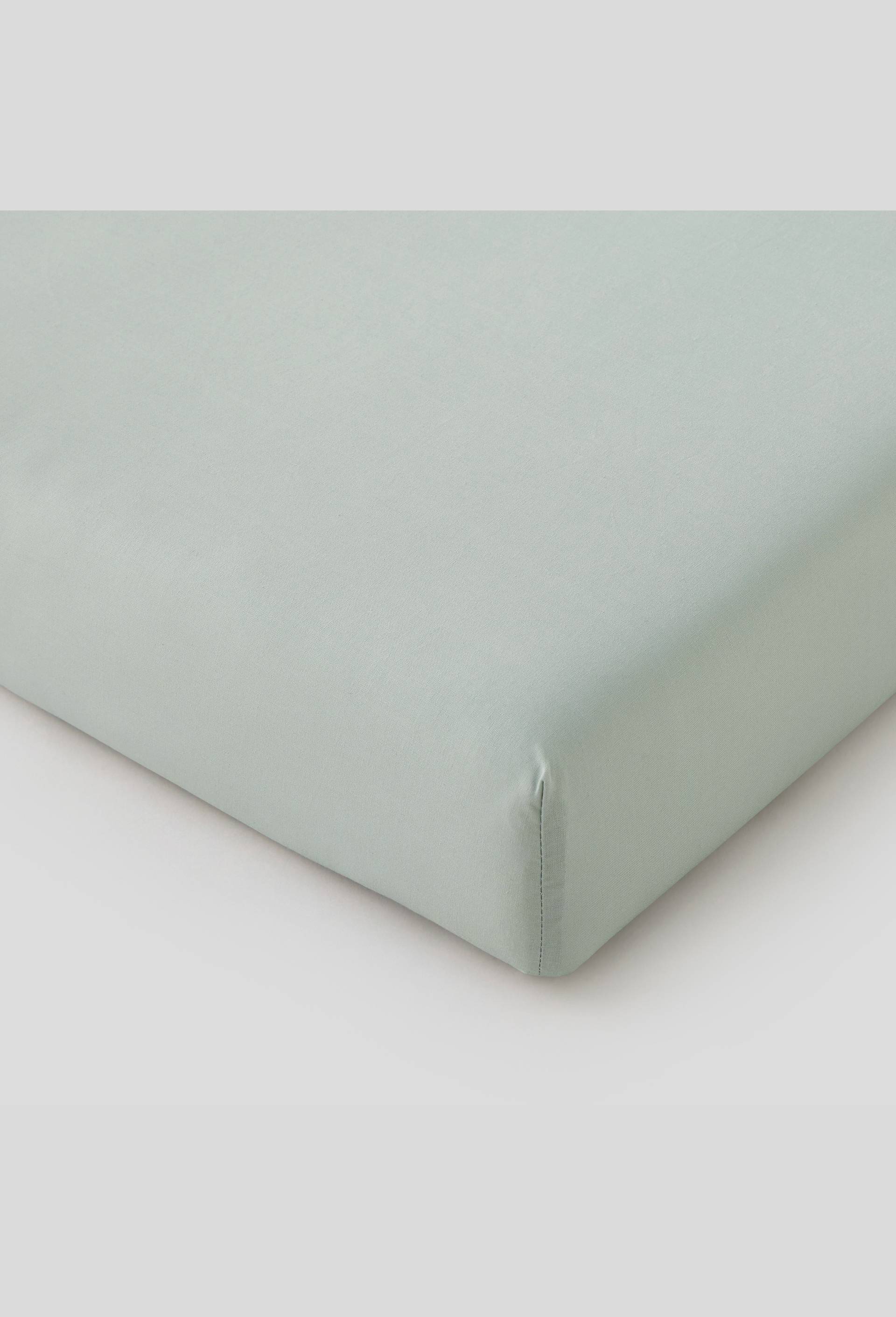 Drap housse, 140x190cm, Vert, large image number 1