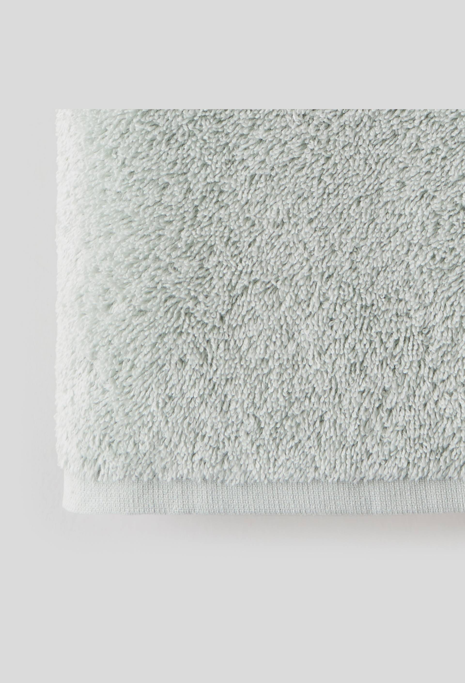 MAXI DRAPS DE BAIN FICUS 100 x 150 cm, Vert, large image number 1.0