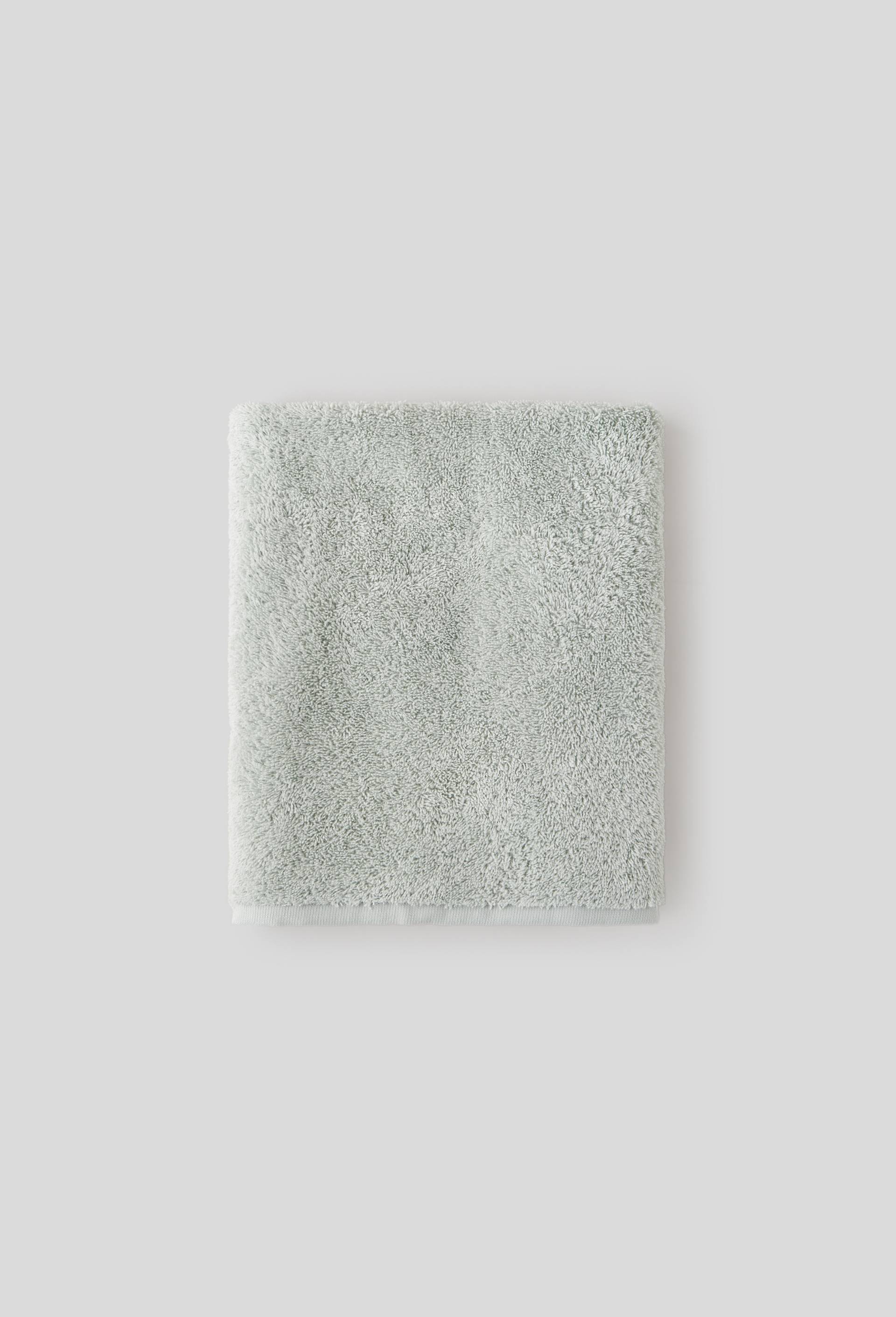SERVIETTE FICUS 50 x 90 cm, Vert, large image number 0