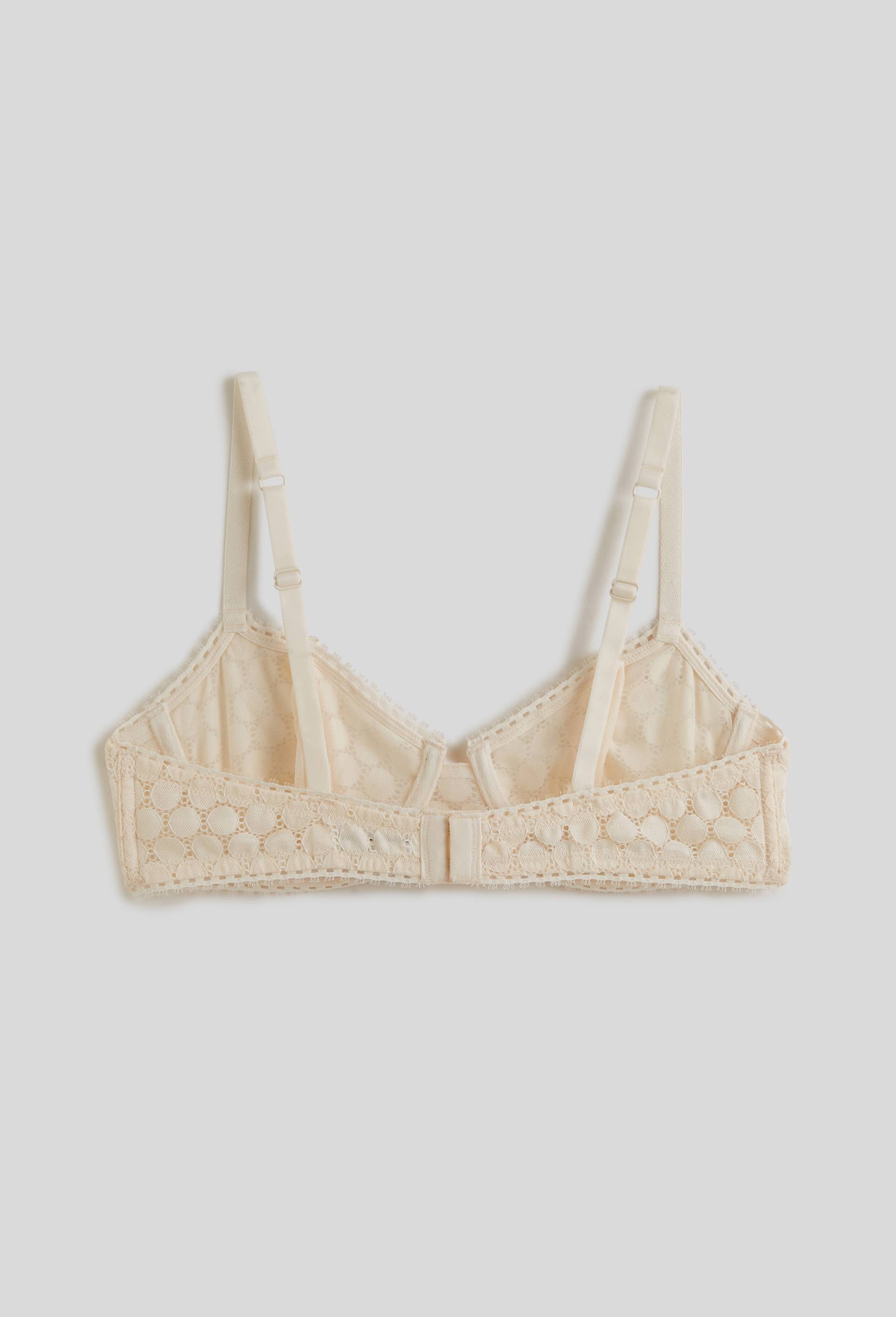 Soutien-gorge corbeille balconnet ROMY en dentelle, Oeko-Tex, Ecru, large image number 1