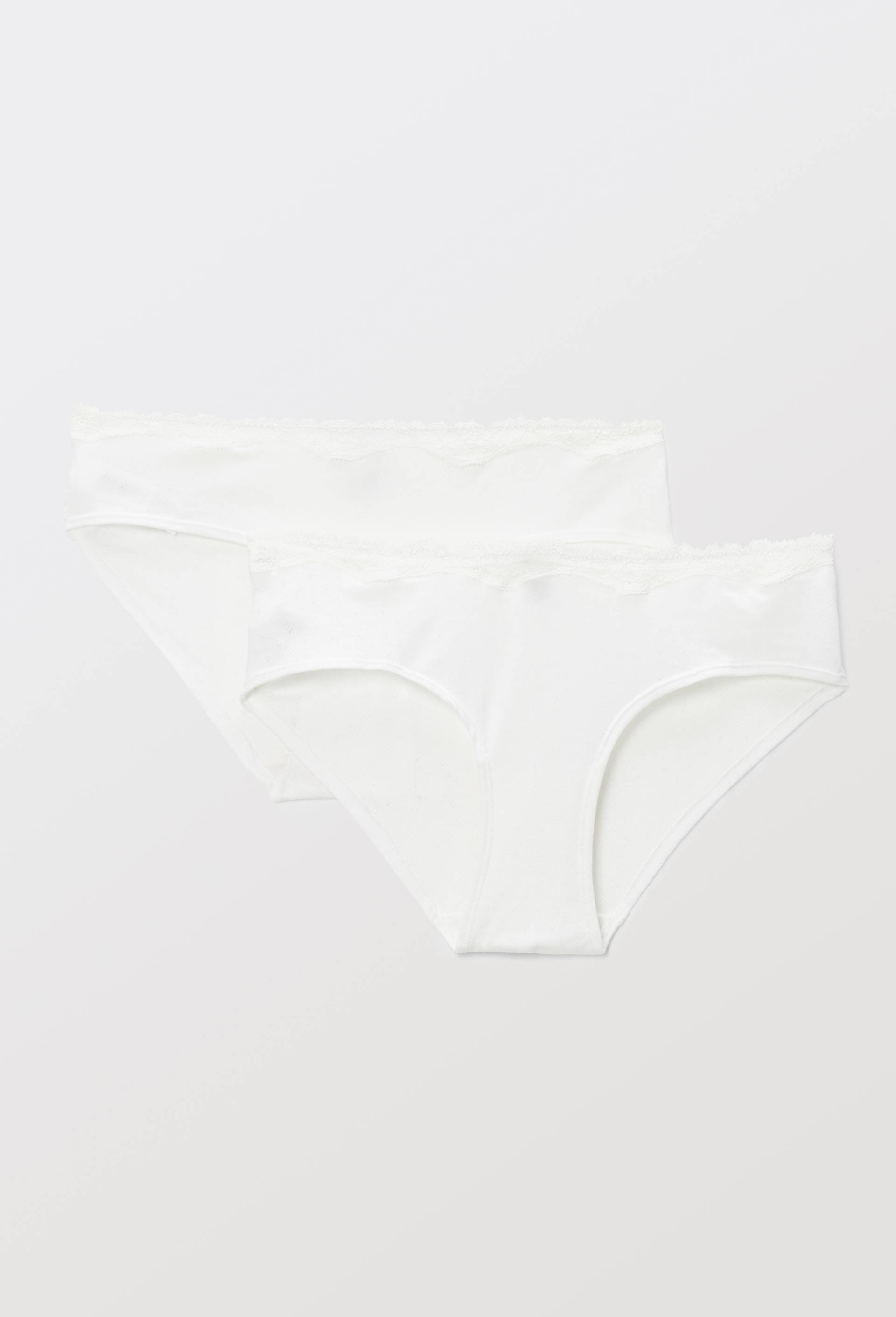 Lot de 2 shorties MALAURY en modal, Ecru, large image number 2