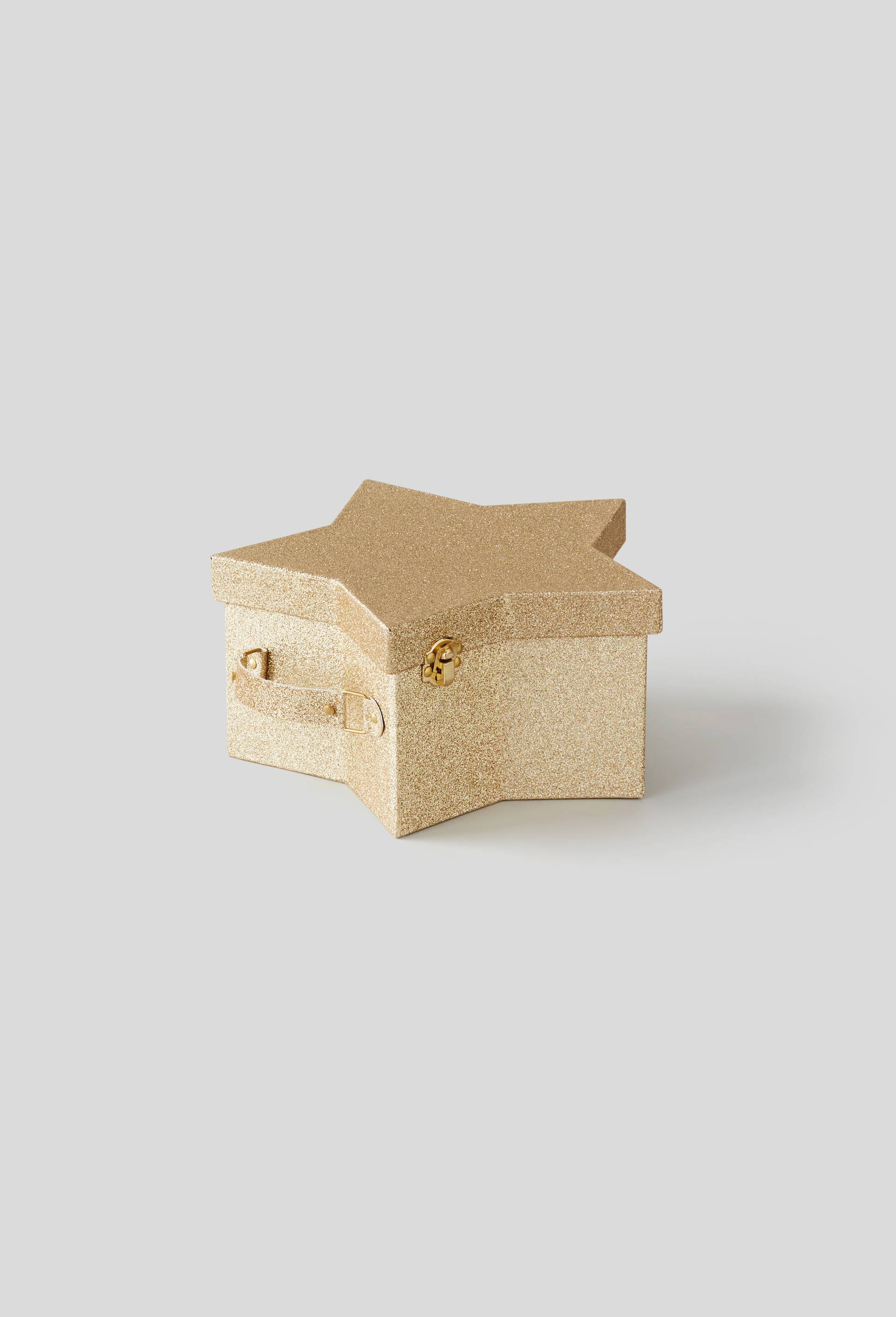 Valisette étoile, 25 x 12 cm, Brun, large image number 0.0