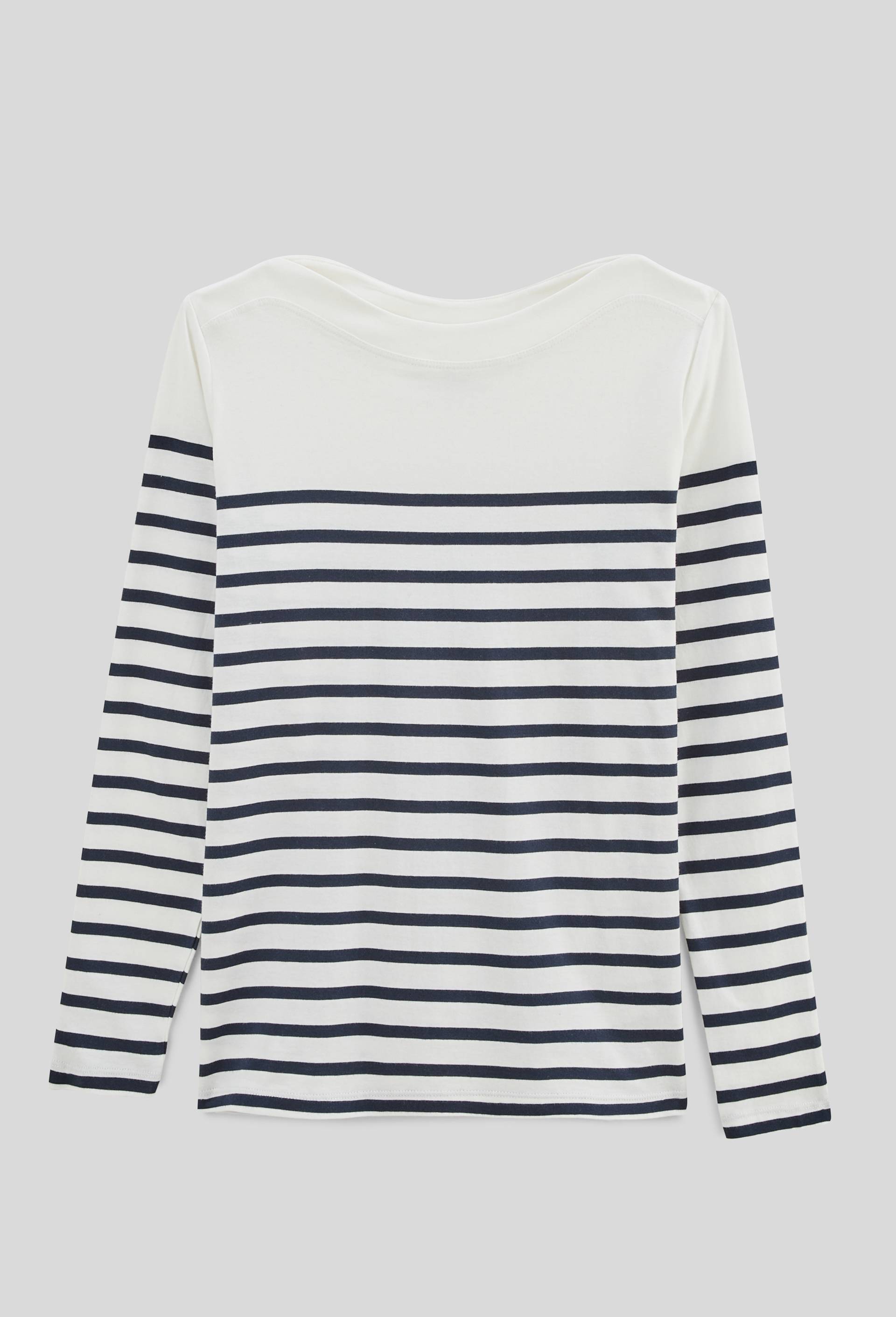 Marini&egrave;re col bateau en coton BIO, Ecru, large image number 2