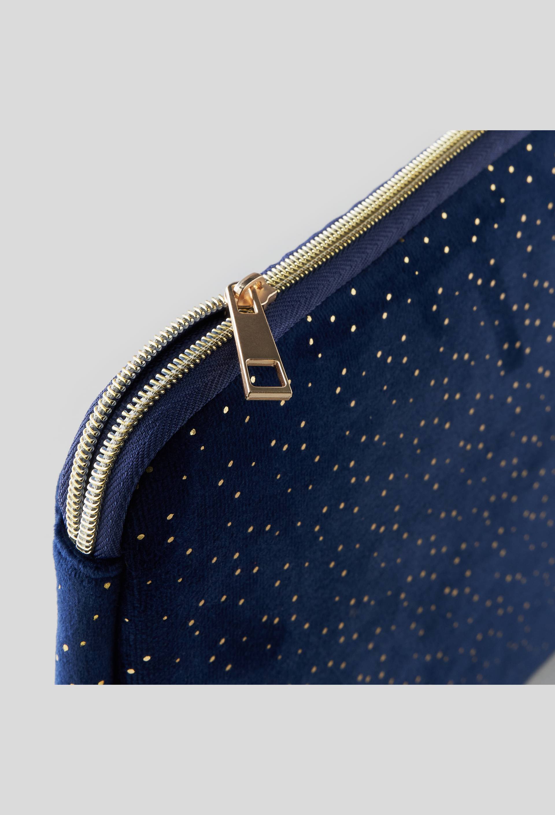 Pochette d ordinateur, 34,5 x 2,5 x 23,8 cm, Bleu foncé, large image number 1