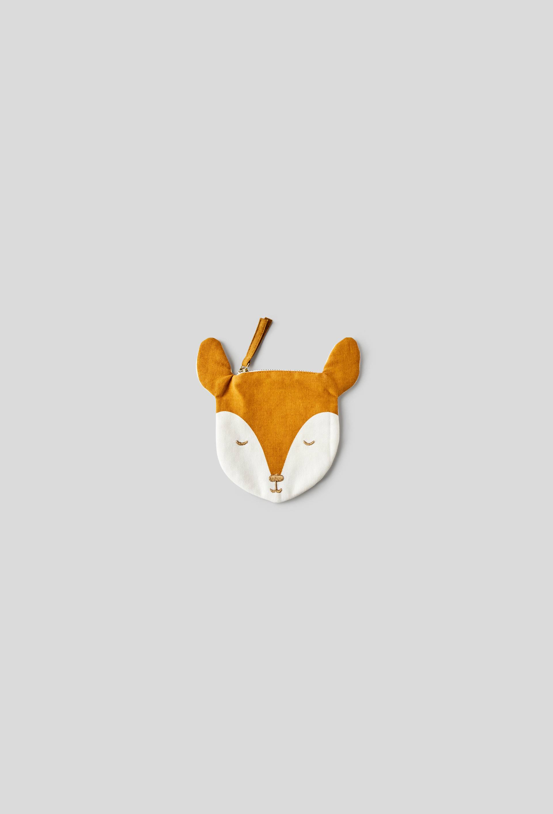 Mini pochette biche, 10 cm, Brun, large image number 0.0