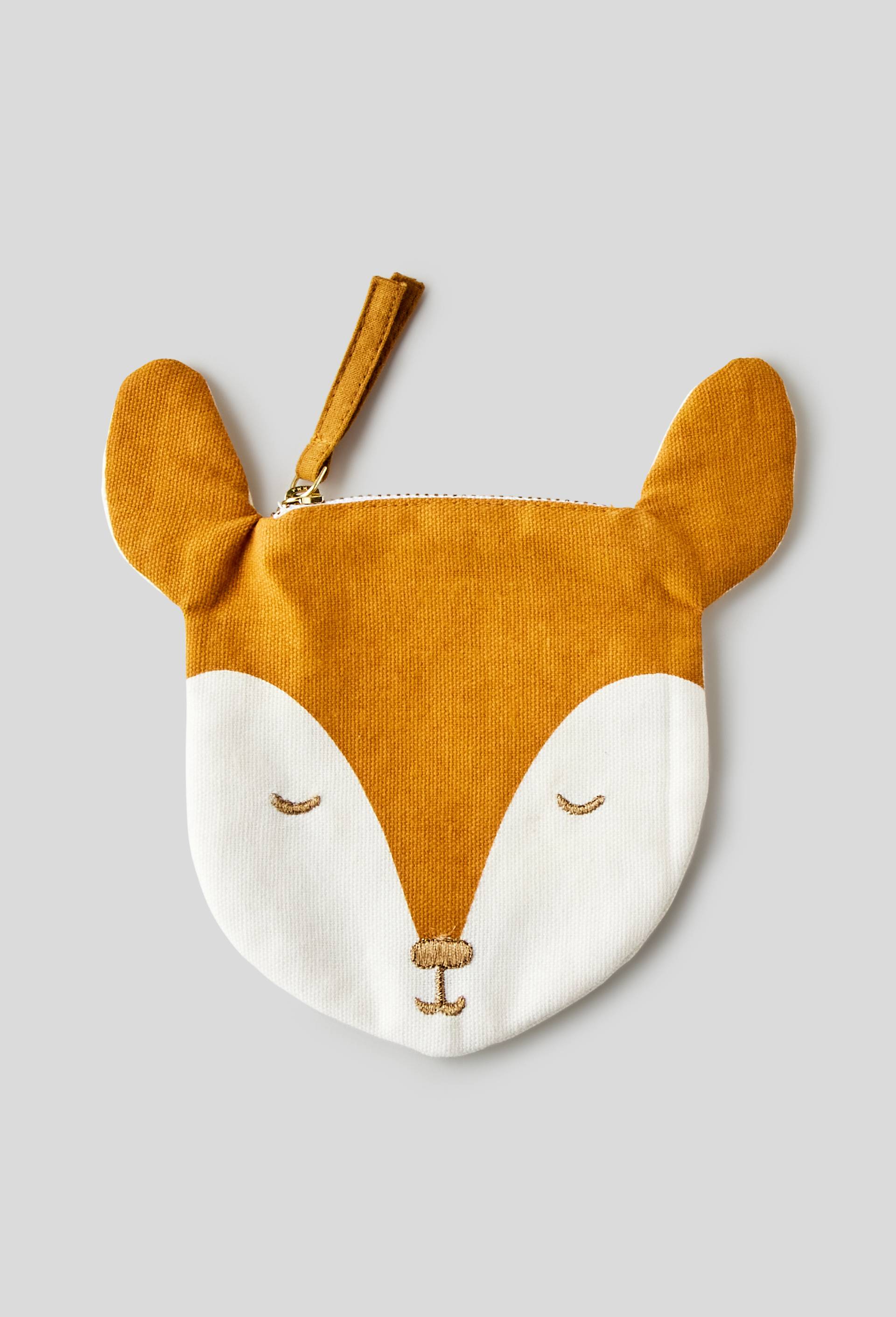 Mini pochette biche, 10 cm, Brun, large image number 1.0