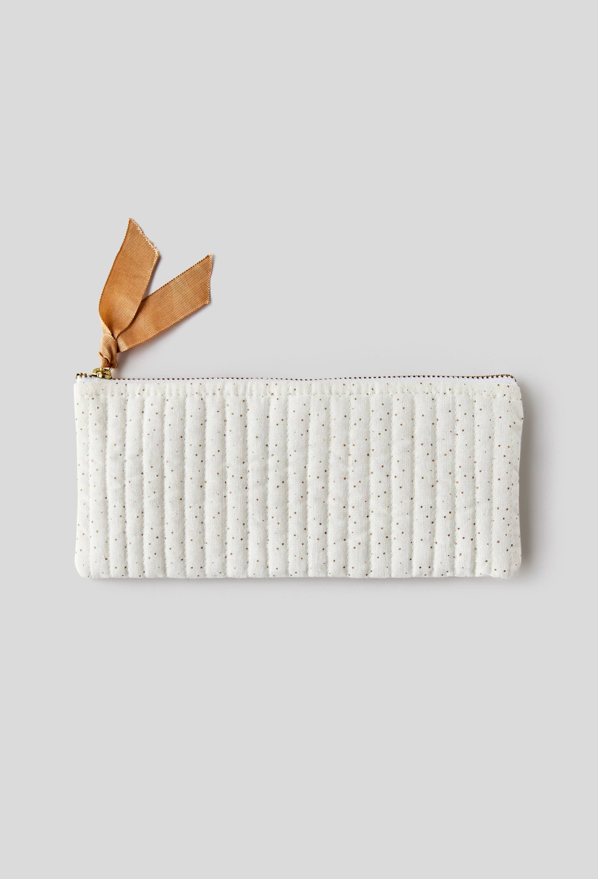 Trousse, 19 x 9,5 cm, Brun clair, large image number 0