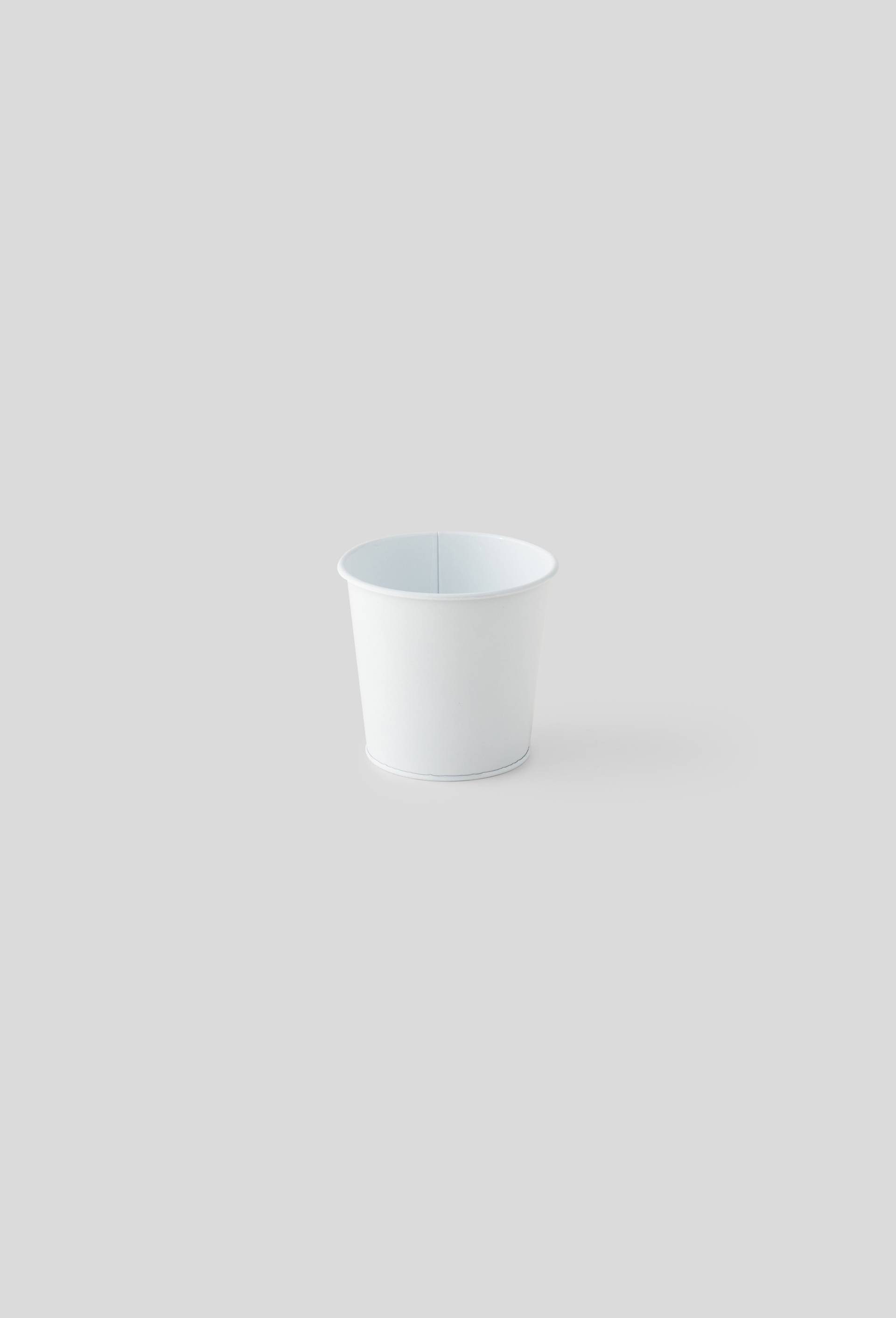 Cache-pot, 13x12cm, en métal, Blanc, large image number 0.0