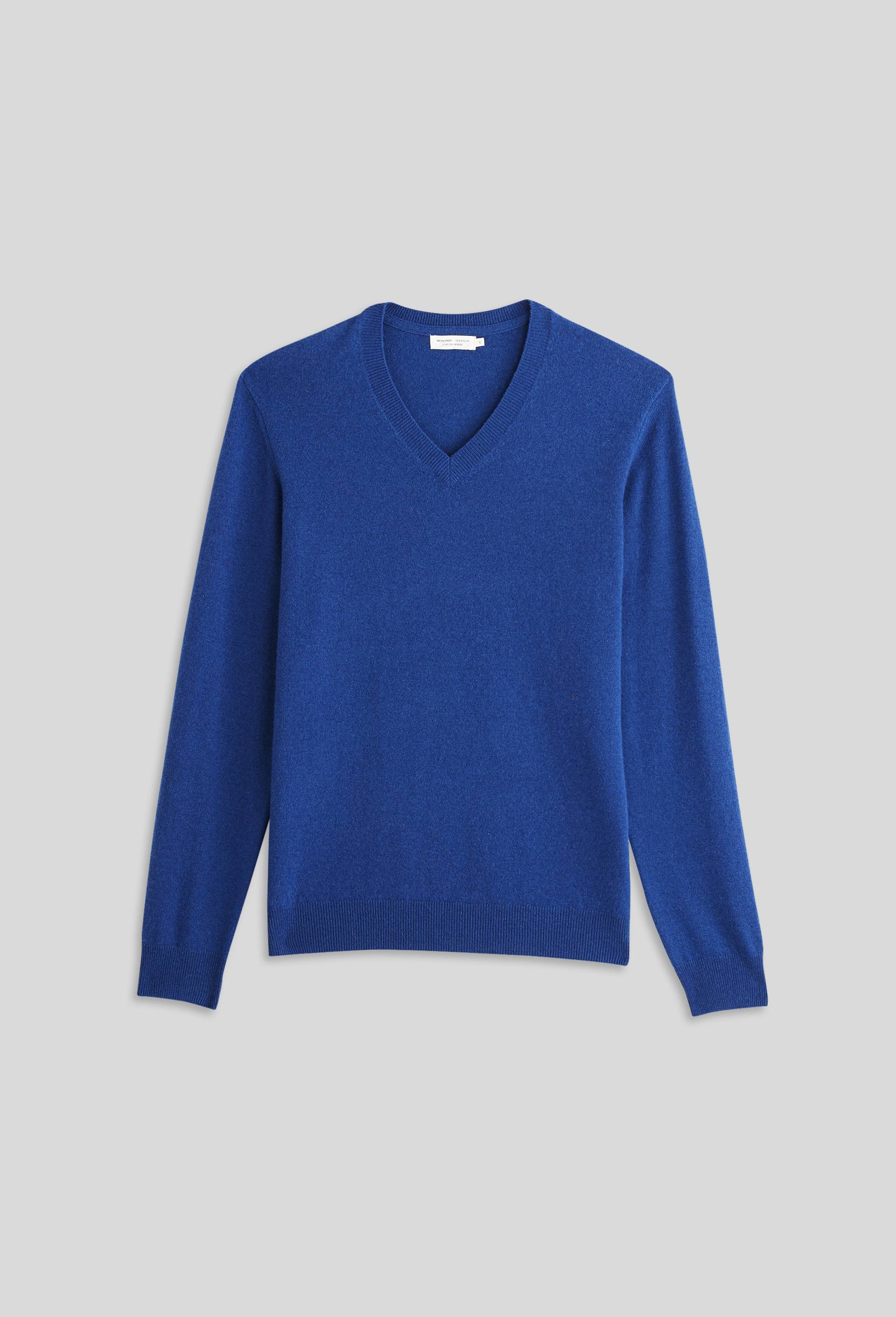 Pull en cachemire certifi&eacute; Oekotex, Bleu, large image number 2