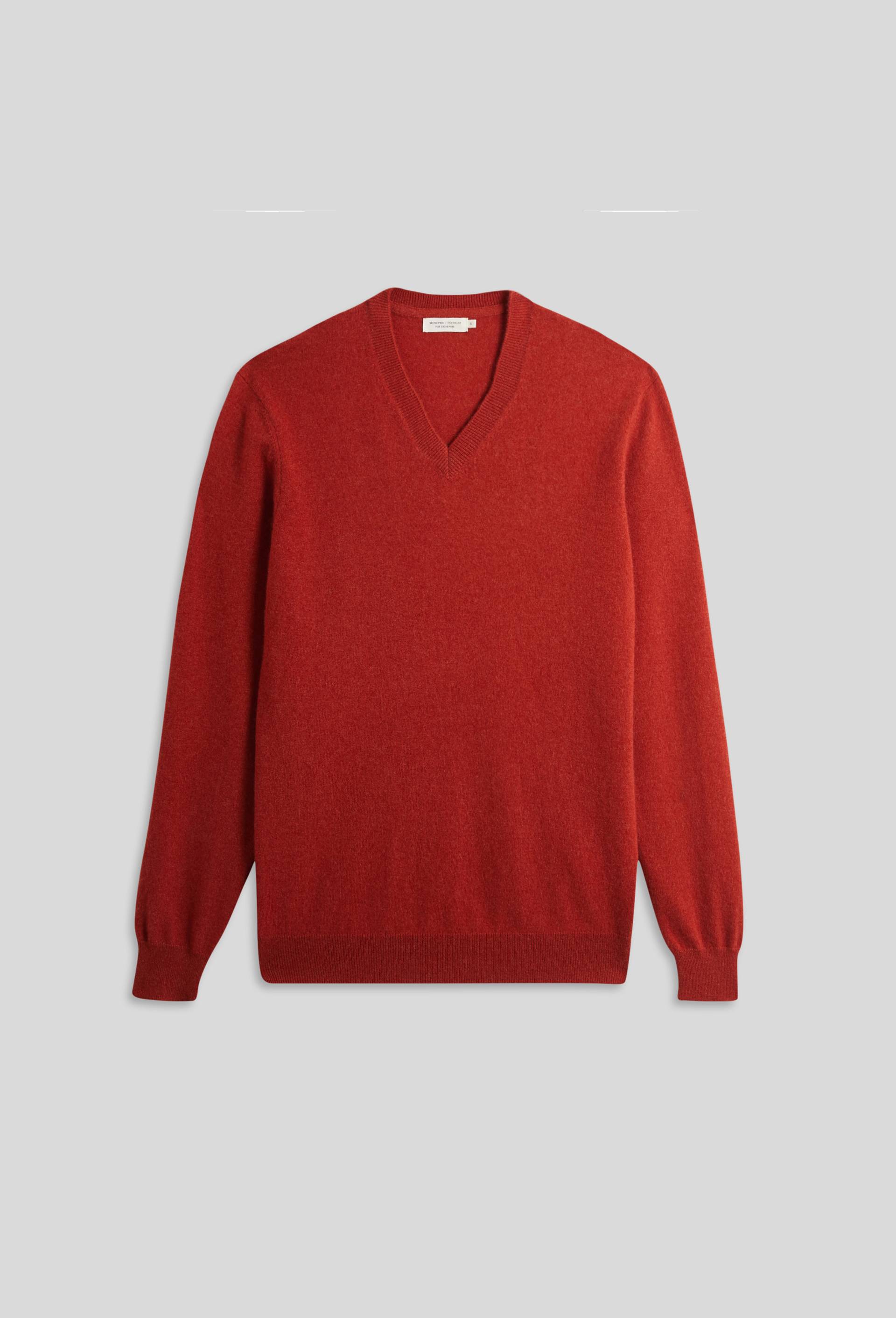 Pull en cachemire certifi&eacute; Oekotex, Rouge fonc&eacute;, large image number 2