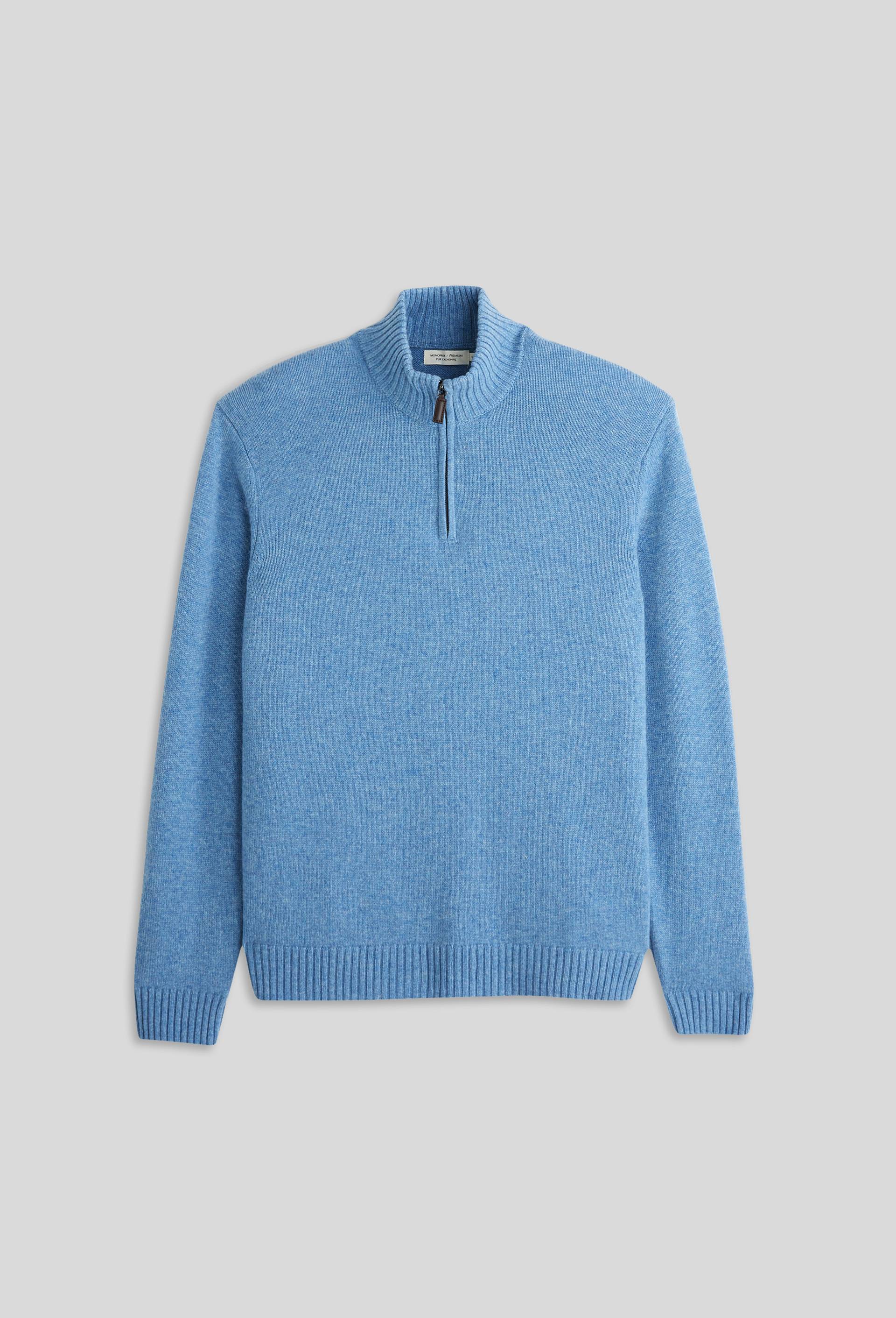 Pull en cachemire, Bleu, large image number 2
