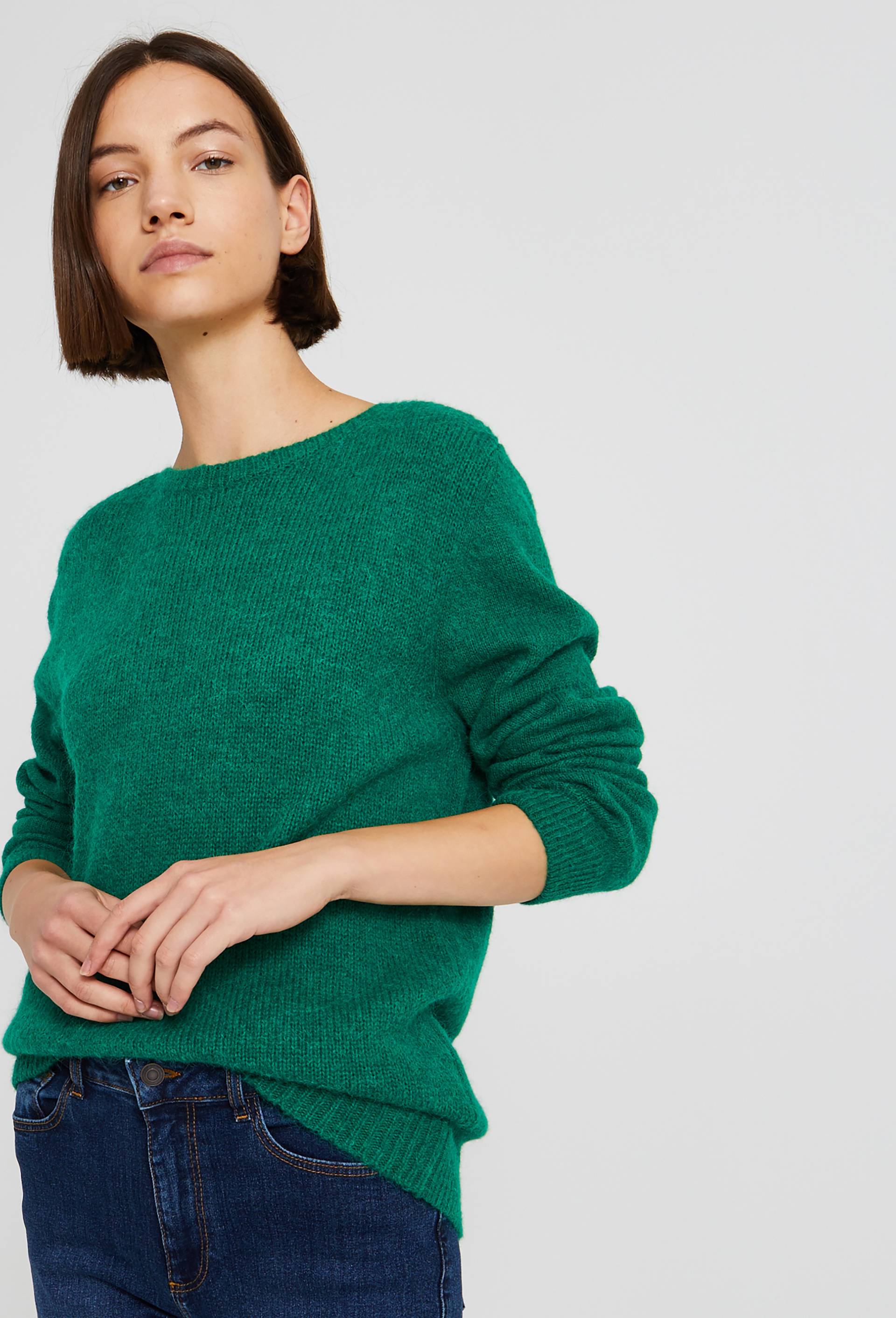 Pull contenant de la laine, Vert, large image number 0.0