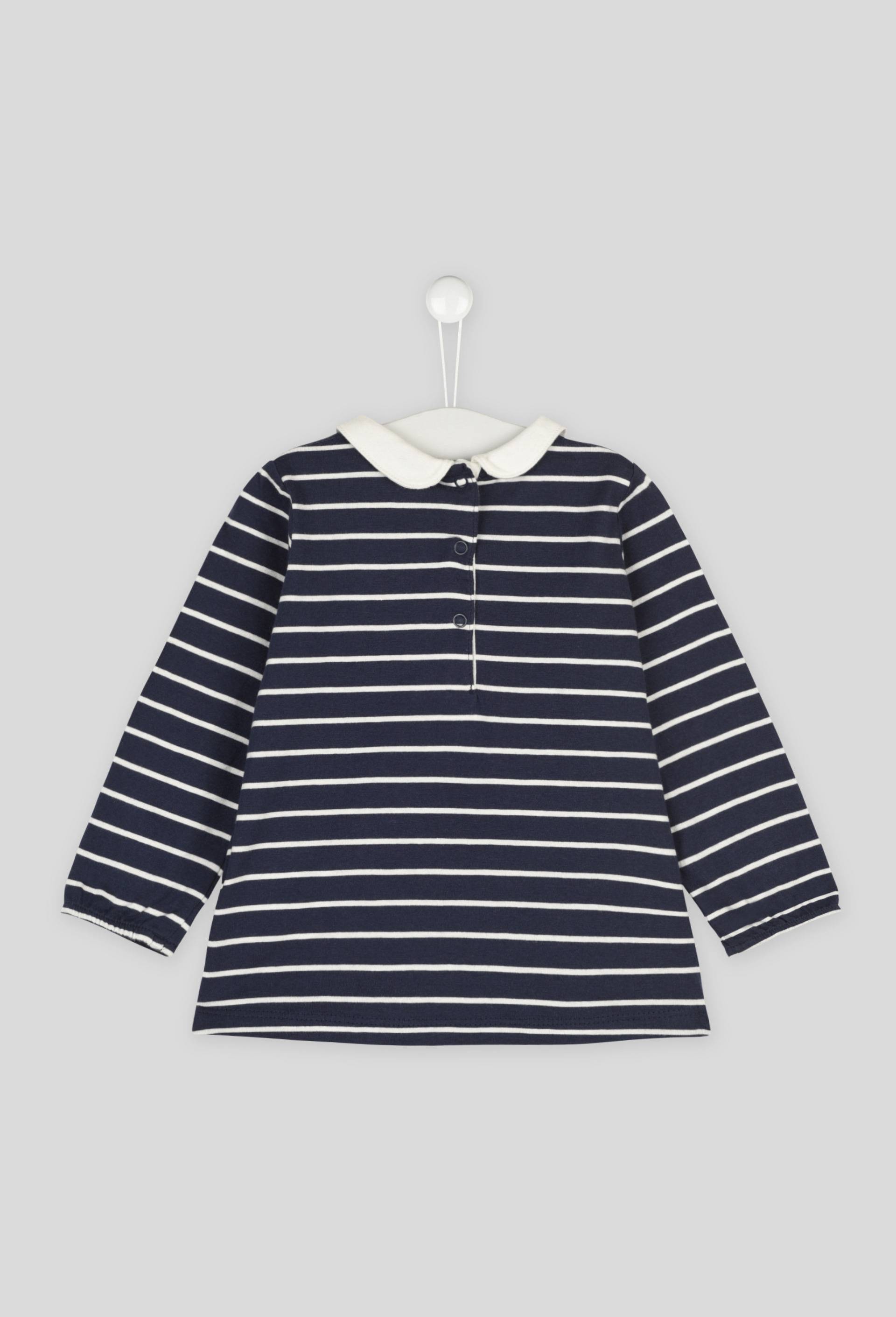 Blouse manches longues, Bleu foncé, large image number 1