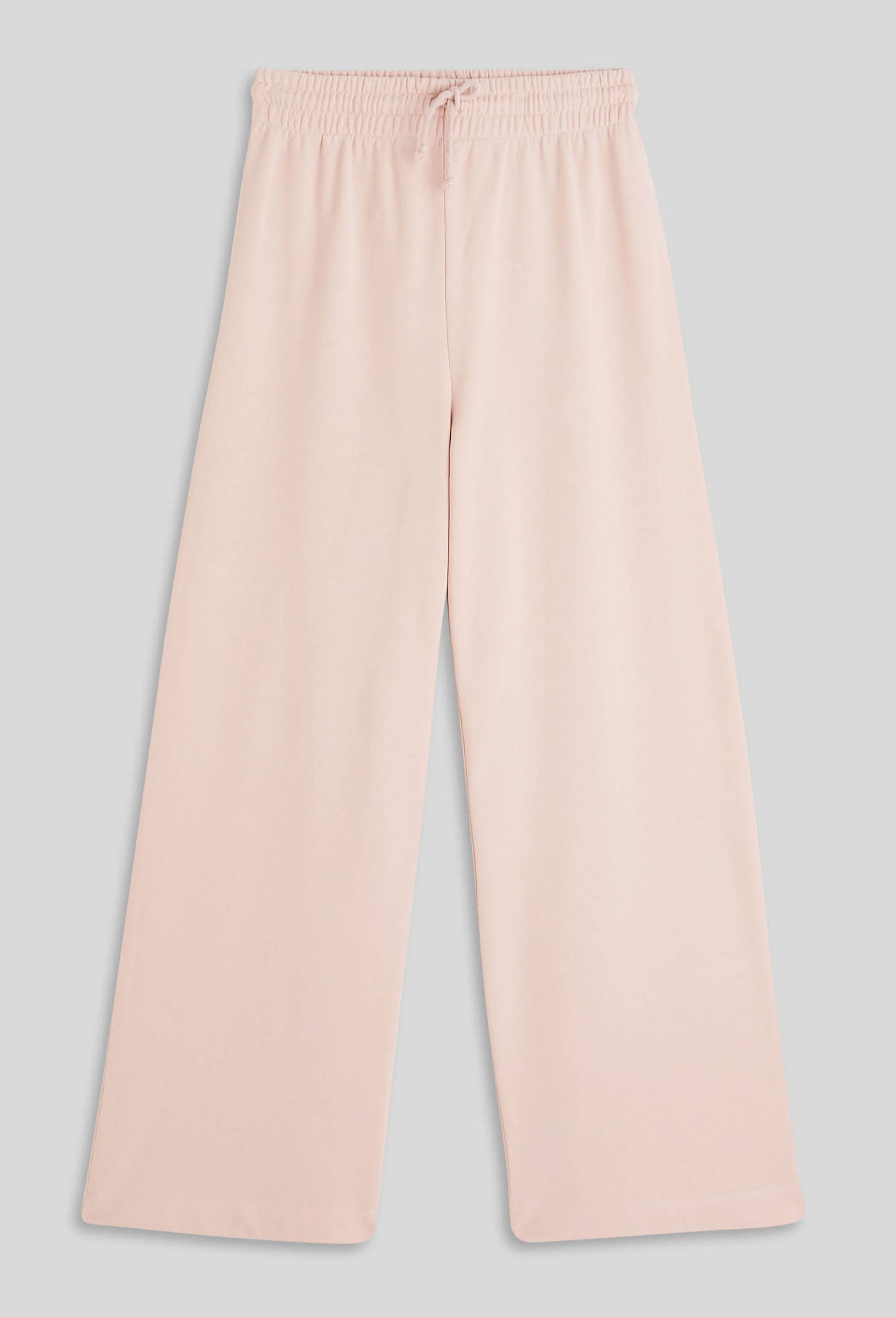 Pantalon large moletonné, Rose, large image number 2