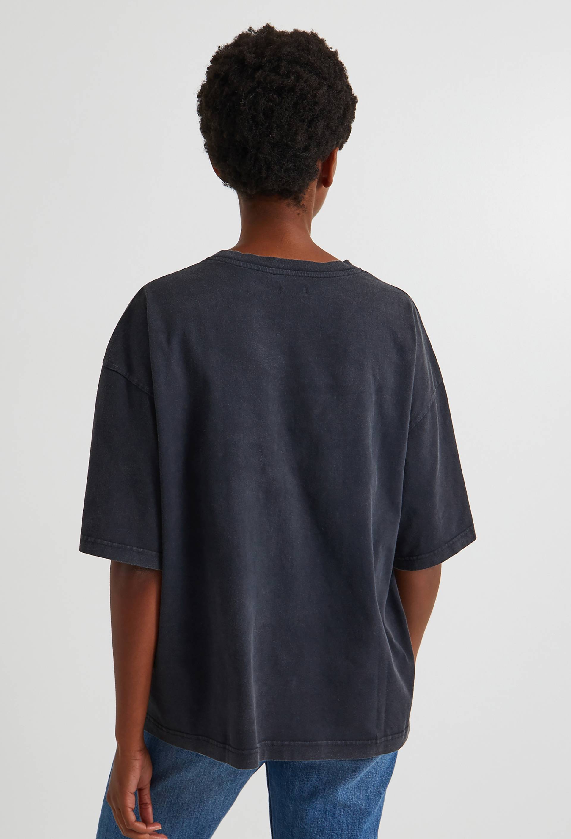T-shirt avec broderie, Noir, large image number 1