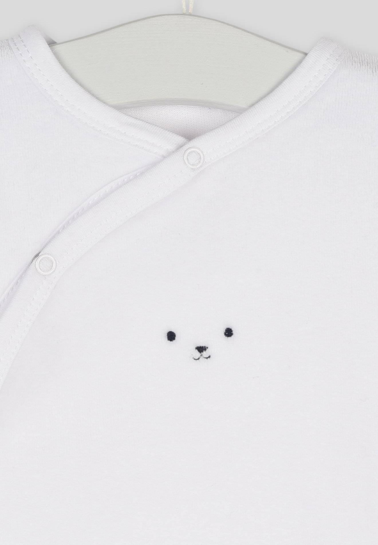 Dors-bien velours certifié Oekotex, Blanc, large image number 5