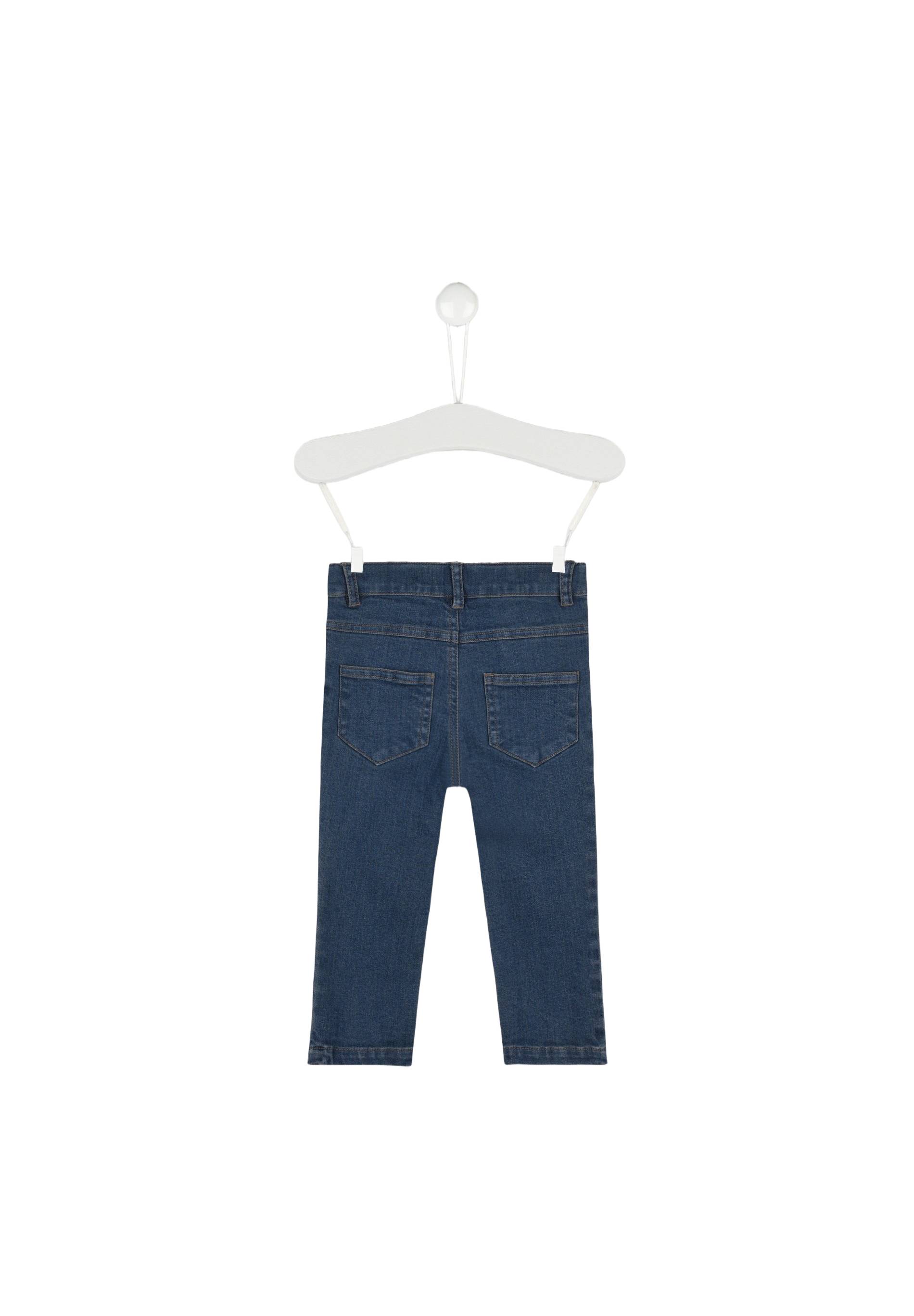 Pantalon denim certifié Oekotex, BLEU, large image number 4
