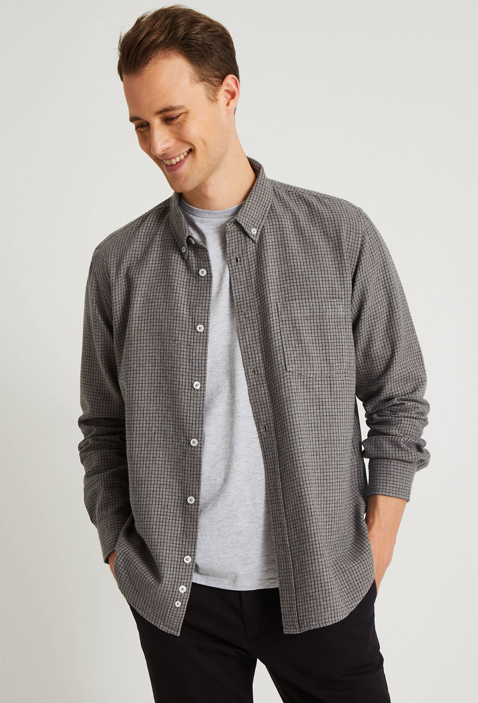 Chemise, Gris, large image number 0