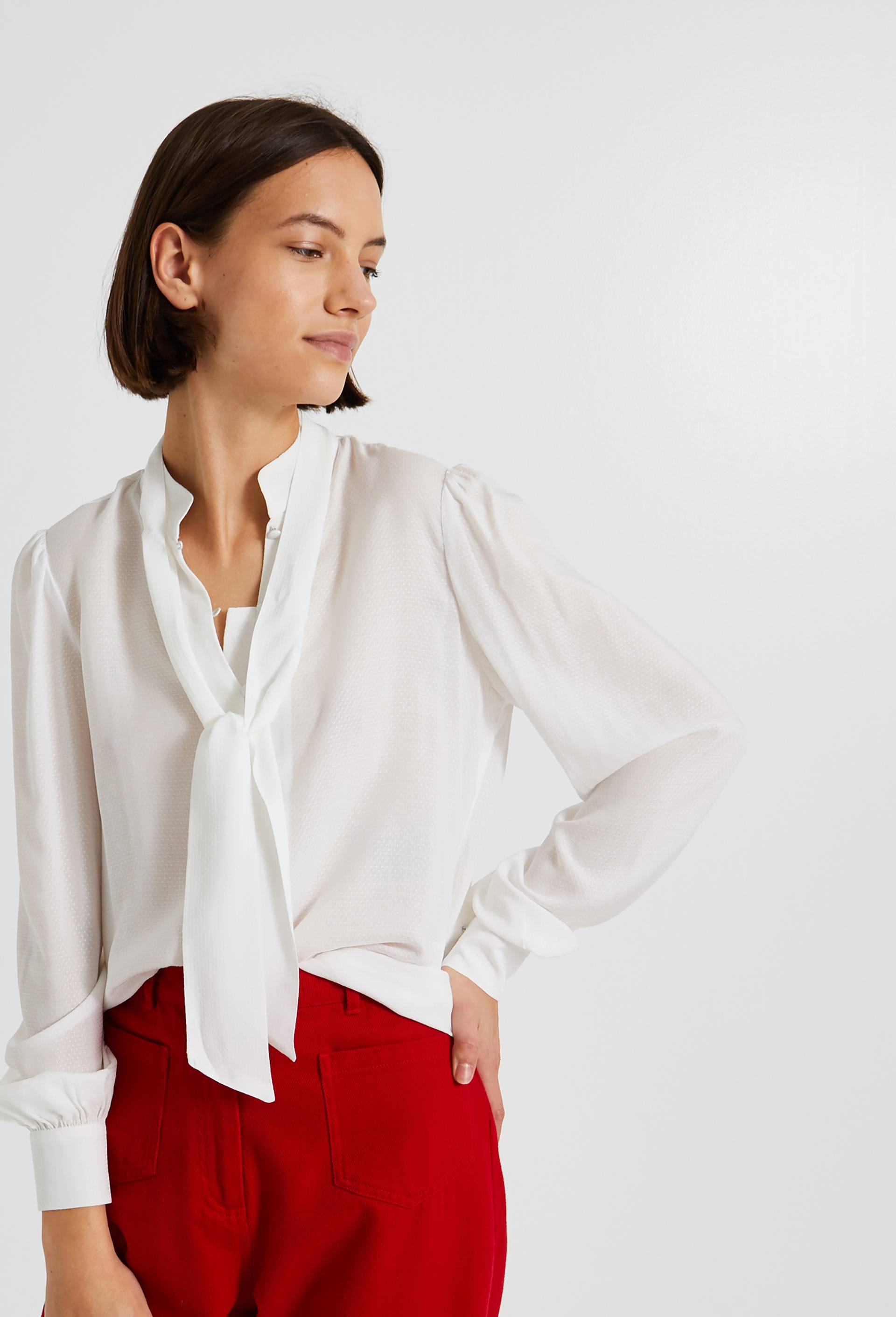 Blouse, Ecru, large image number 0