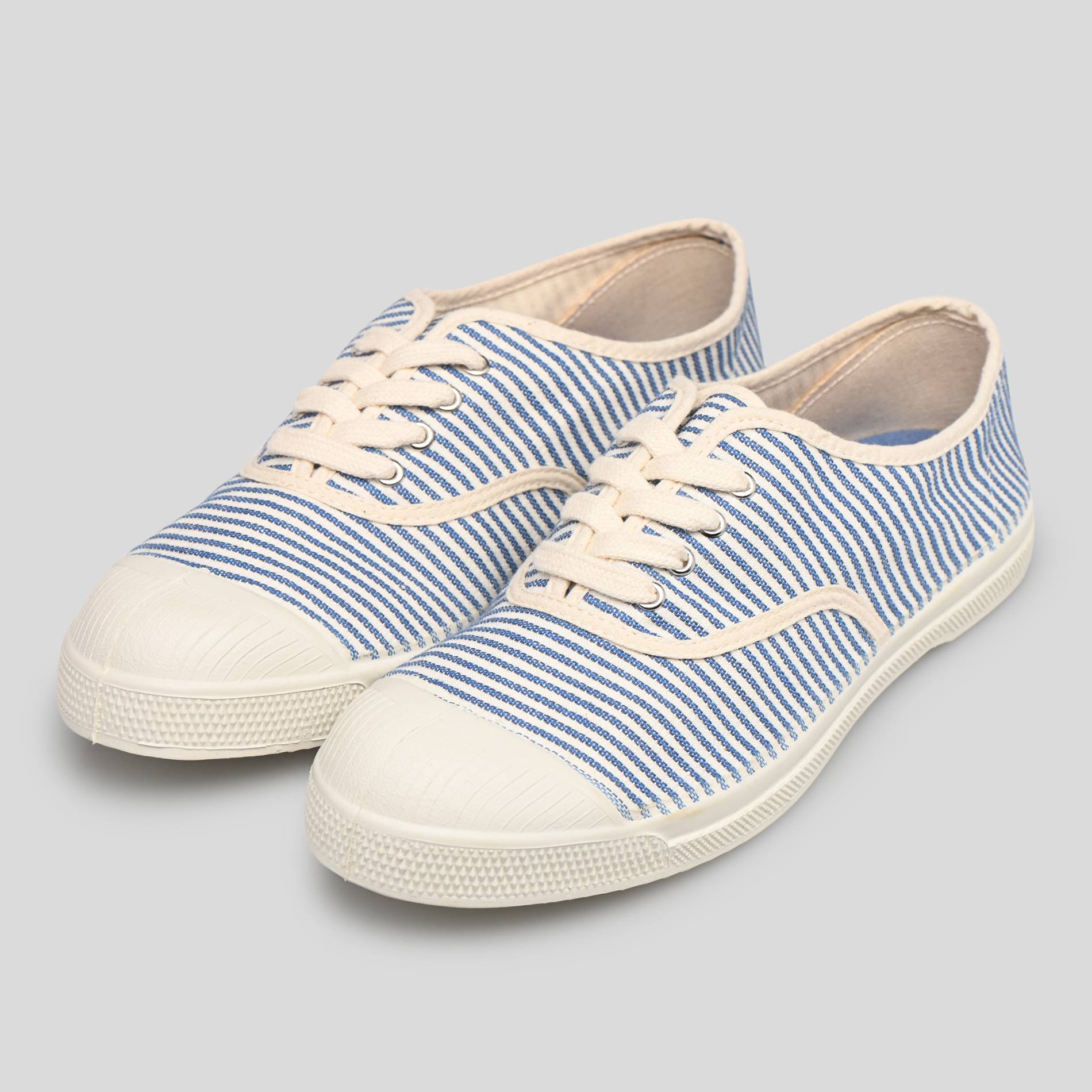 BENSIMON &agrave; motif rayures, Blanc, large image number 1