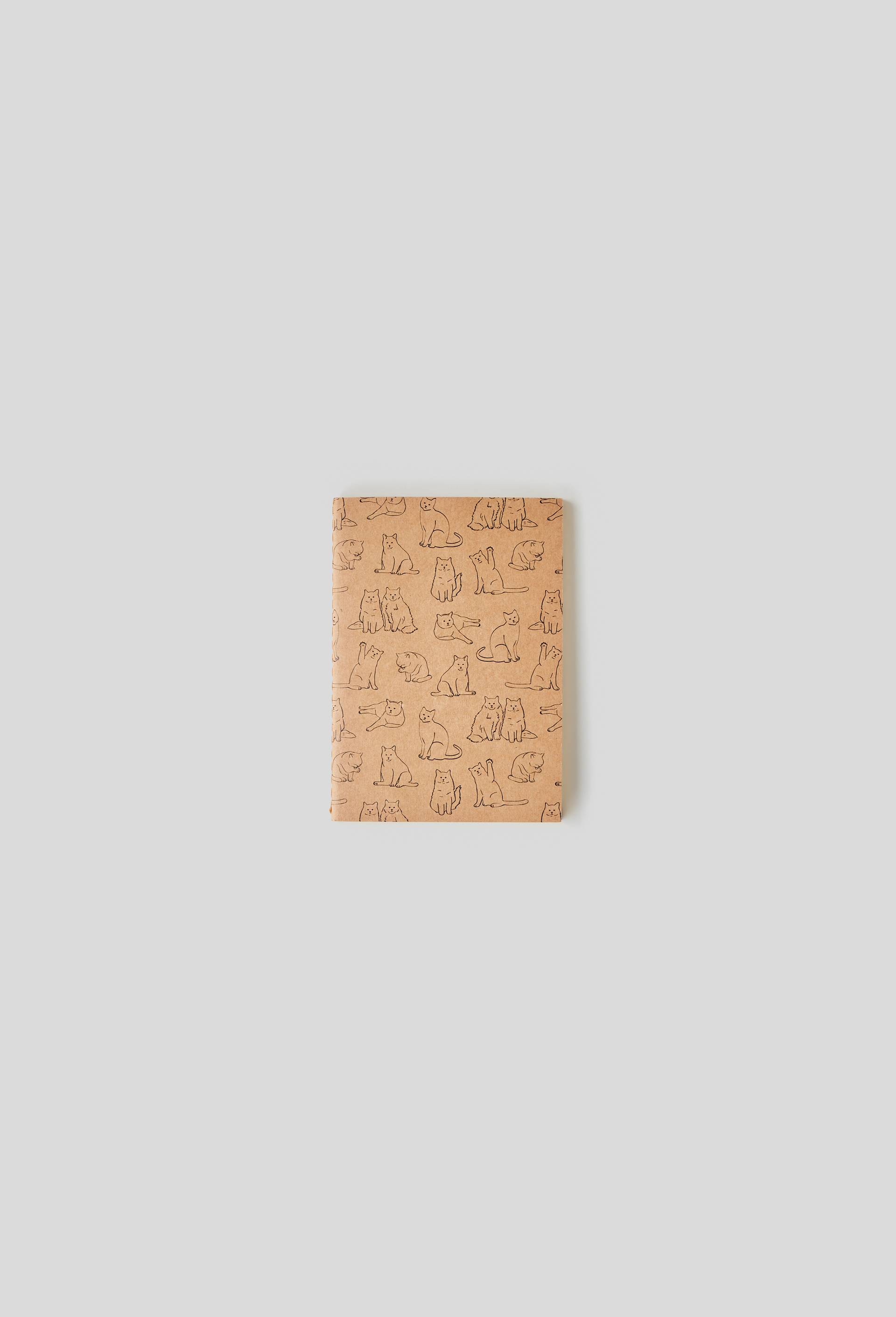 Cahier de notes, format A6, Brun clair, large image number 0