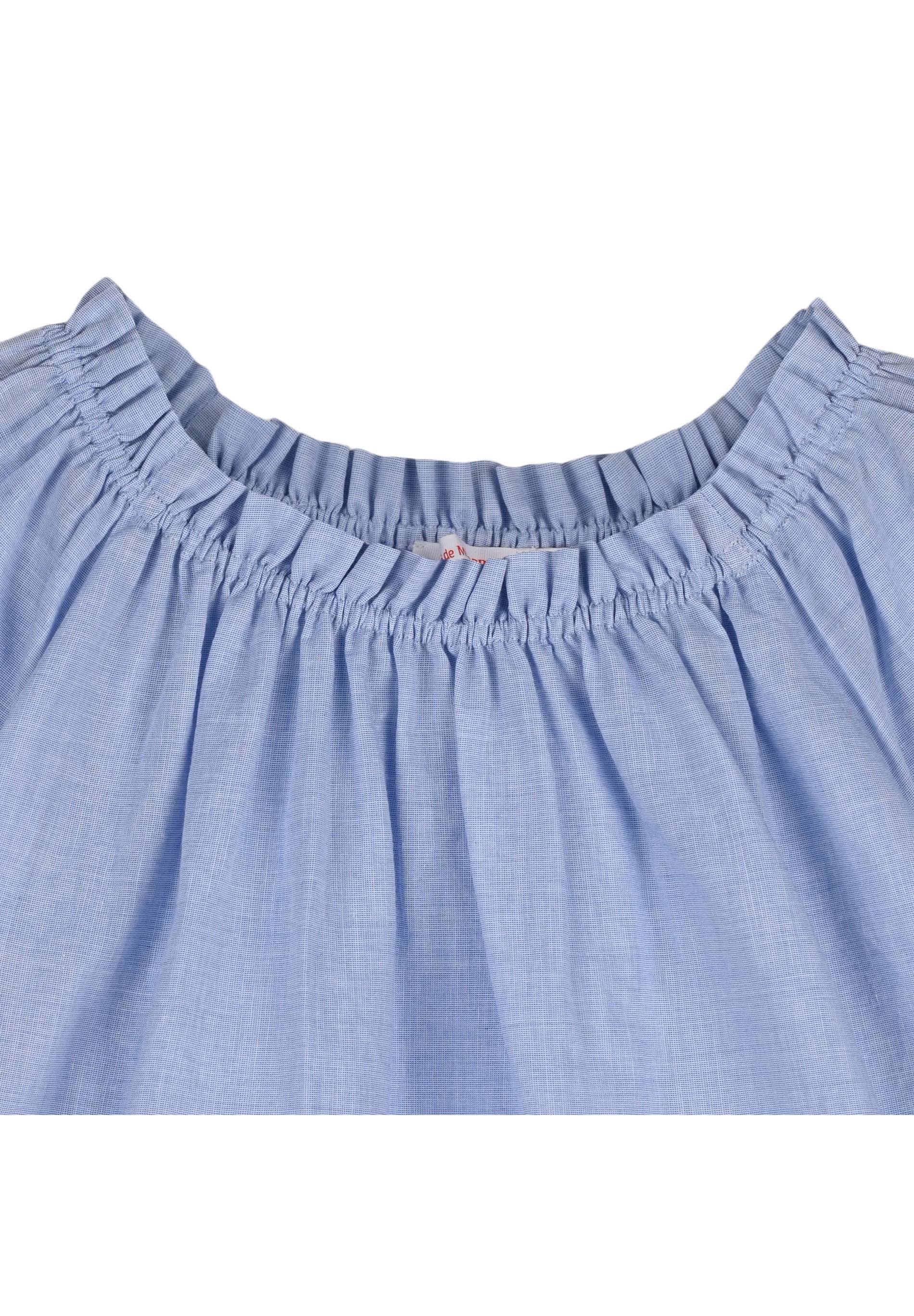 Blouse en coton, Bleu foncé, large image number 5.0