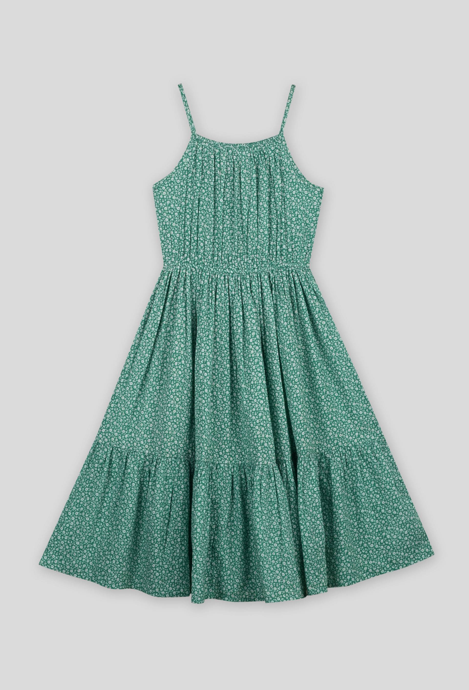 Robe imprimée certifiée Oekotex, Vert, large image number 0