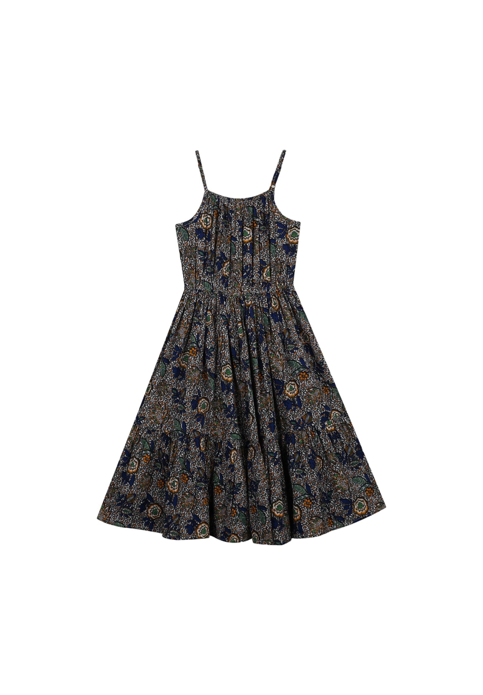 Robe imprimée certifiée Oekotex, BLEU, large image number 3